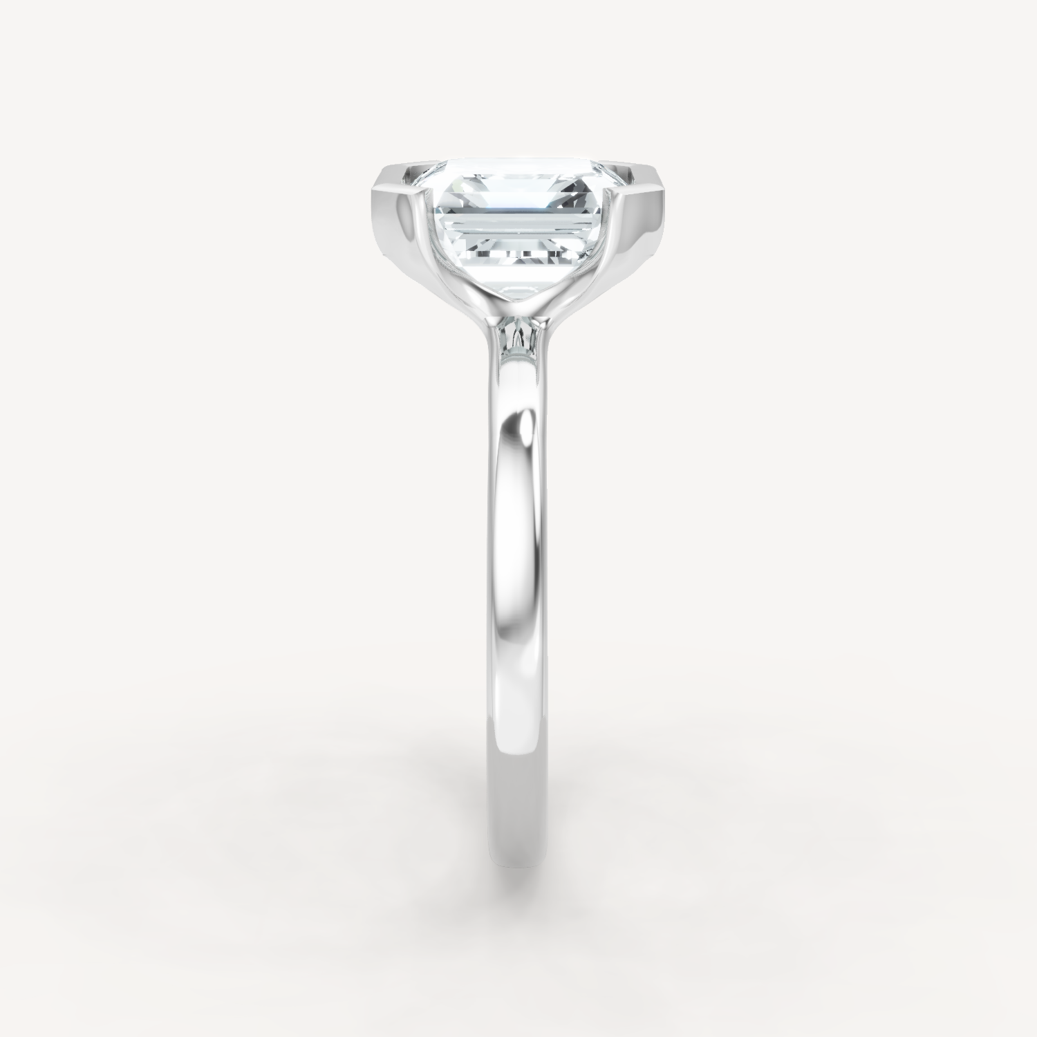 Half Bezel - Asscher