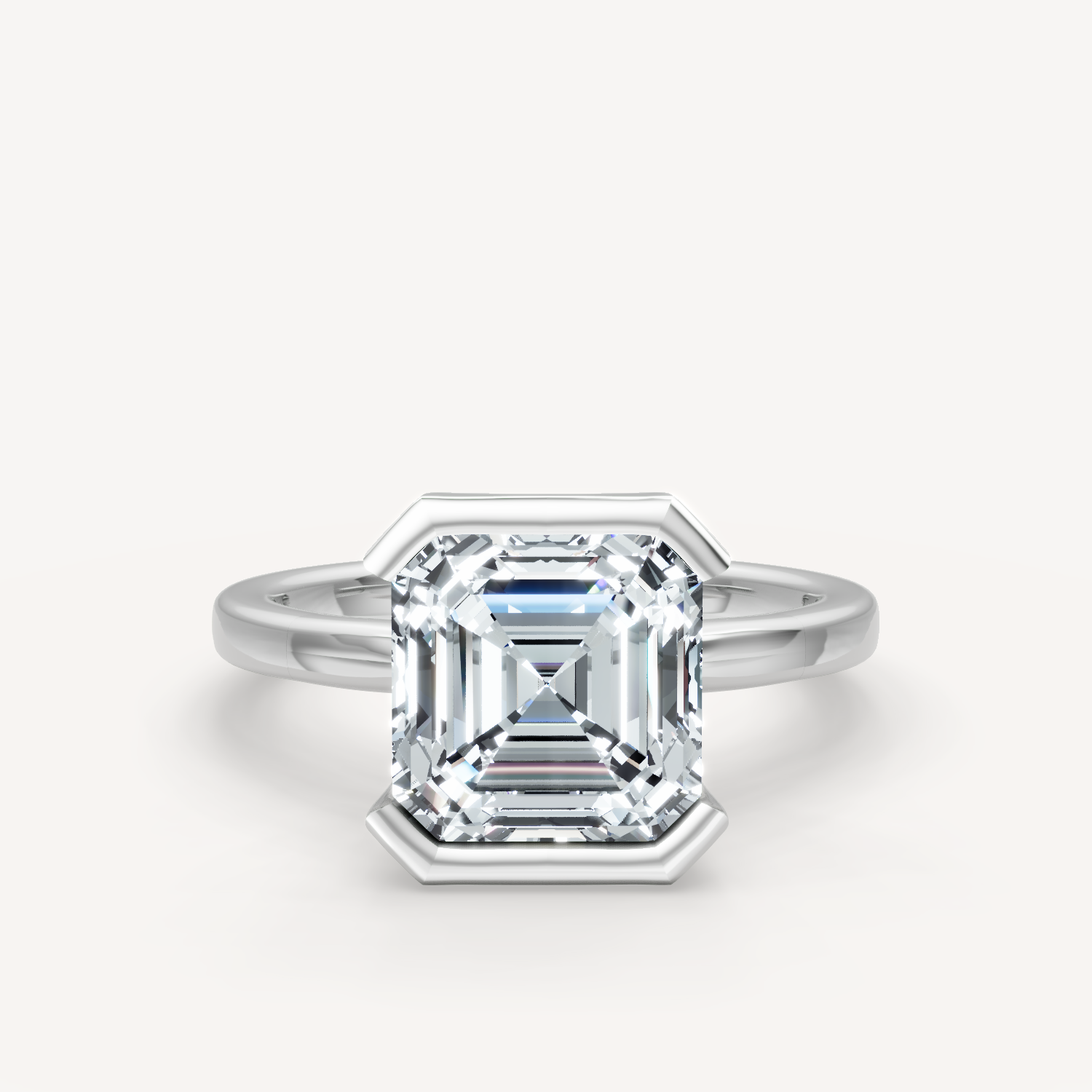 Half Bezel - Asscher