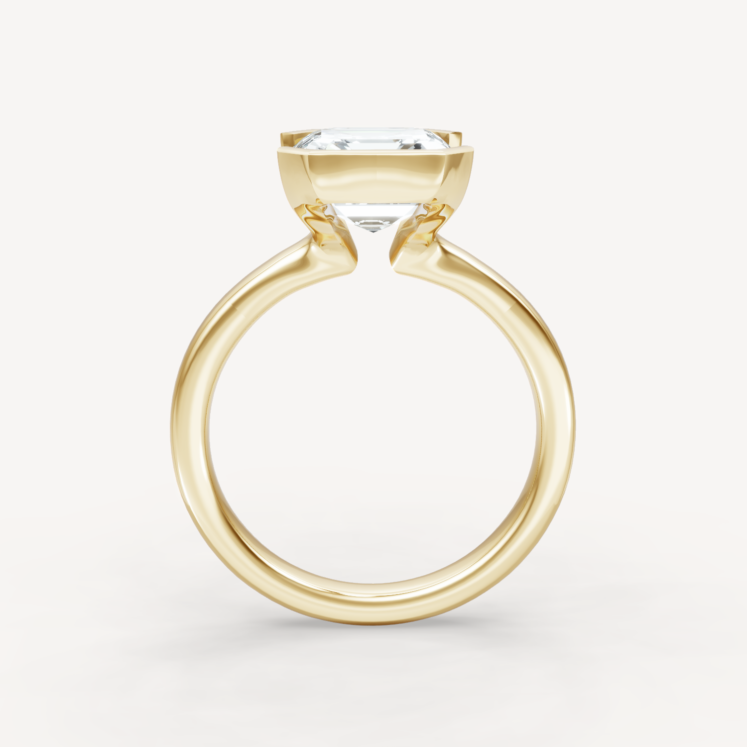 Half Bezel - Asscher