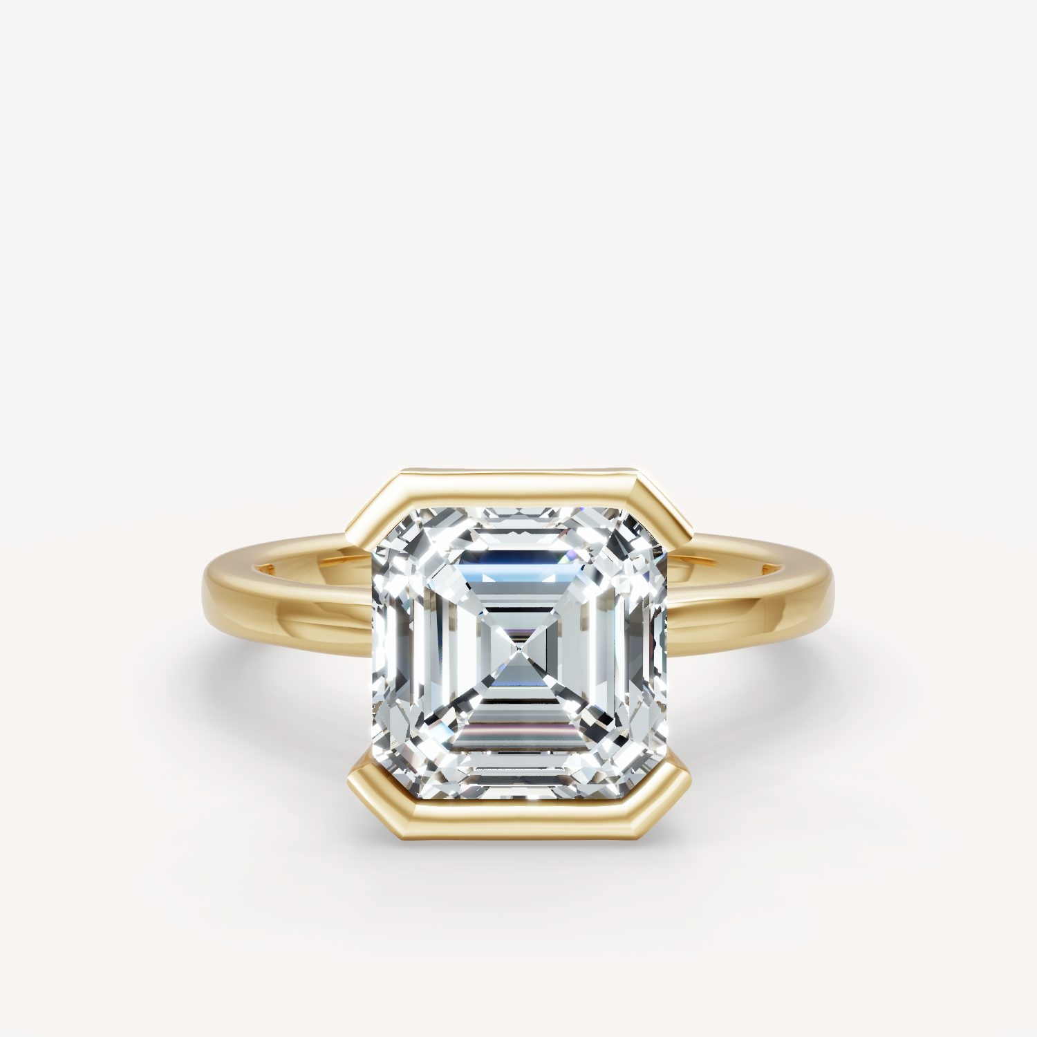 Half Bezel - Asscher