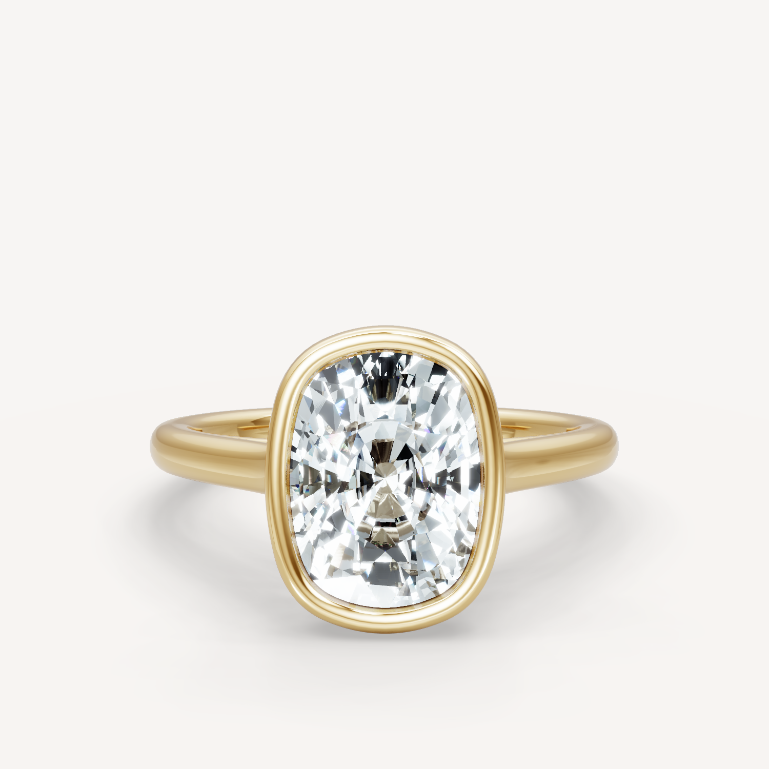 Bezel Glow Elongated Cushion