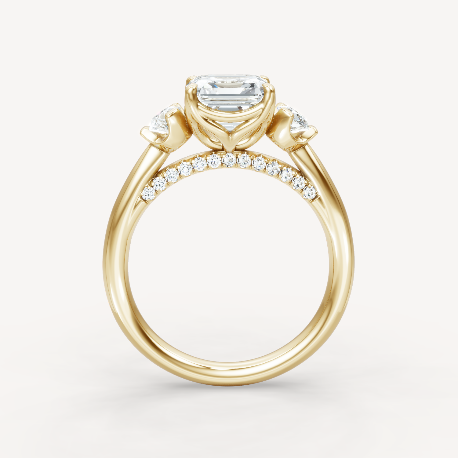 Cypress Ring - Asscher