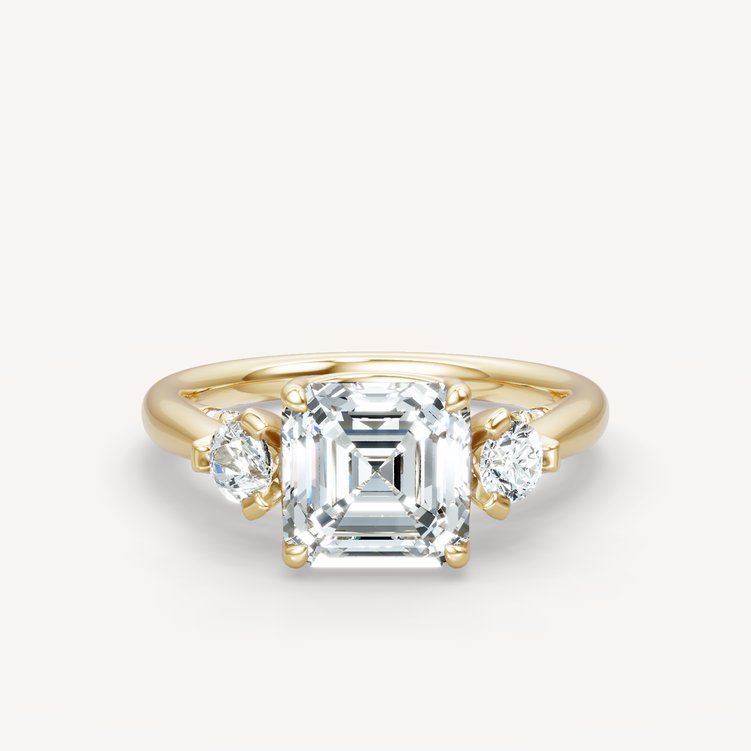 Cypress Ring - Asscher