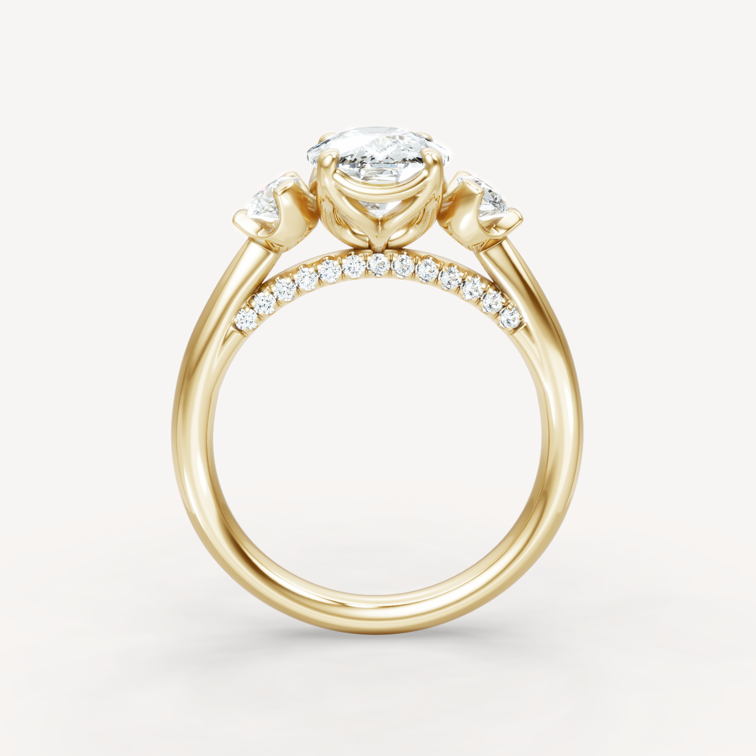 Cypress Ring - Elongated Cushion