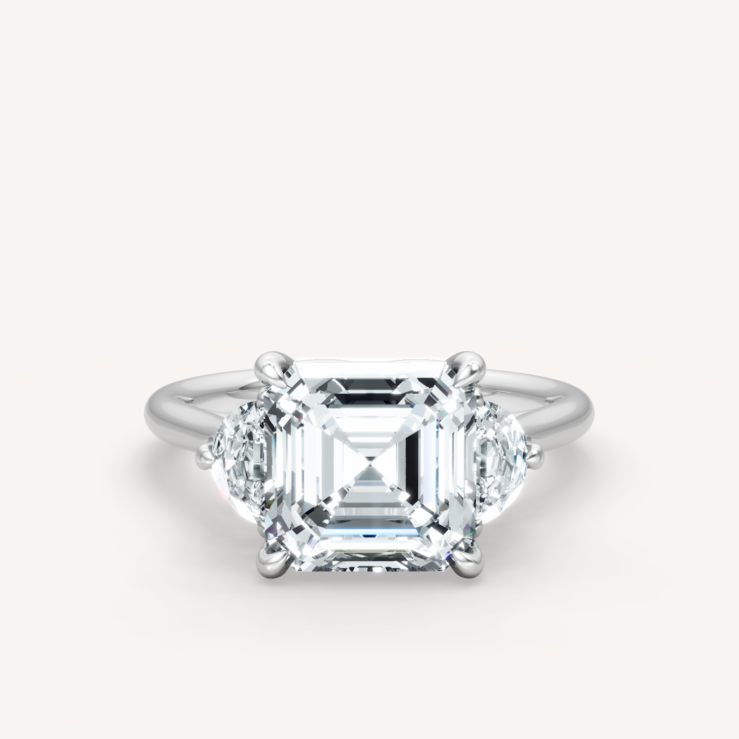 Carolina Crescent - Asscher