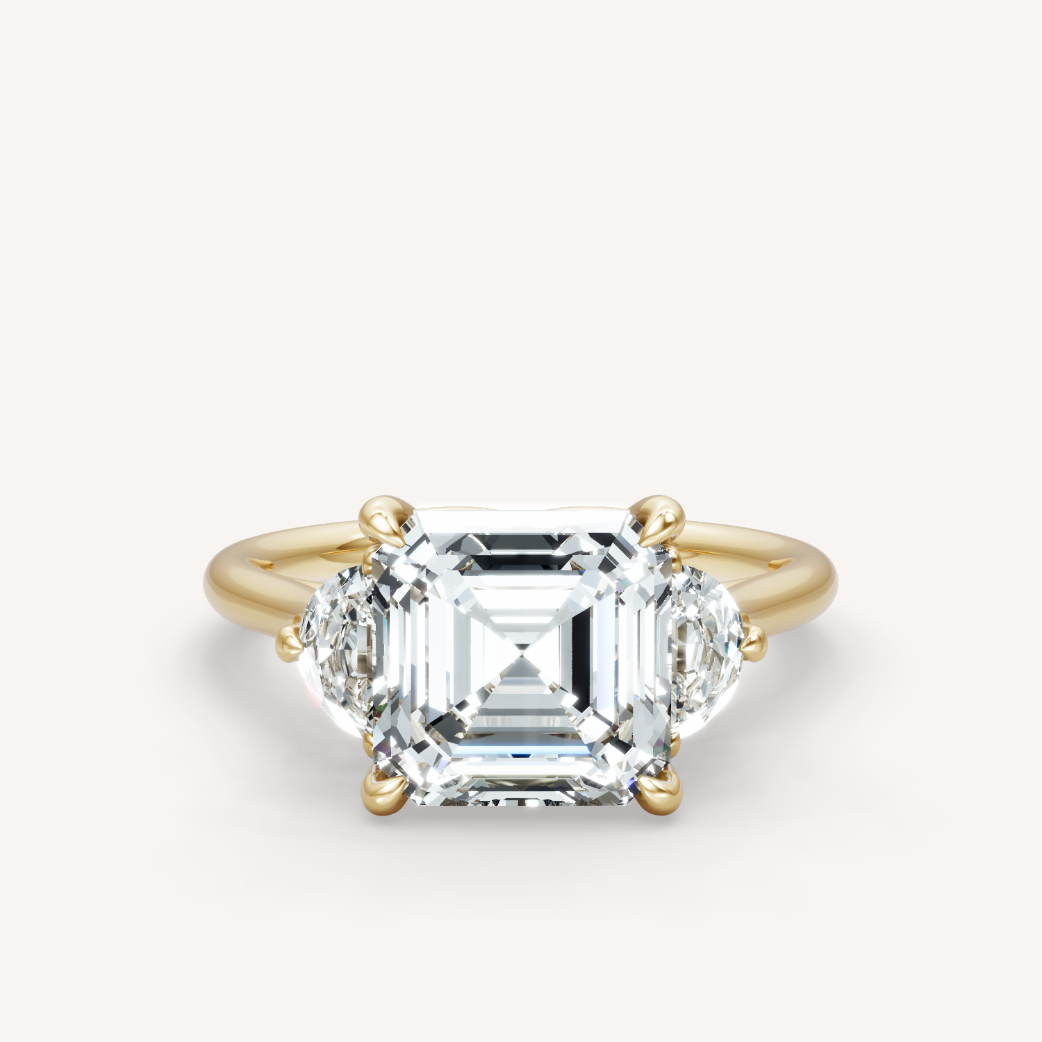 Carolina Crescent - Asscher