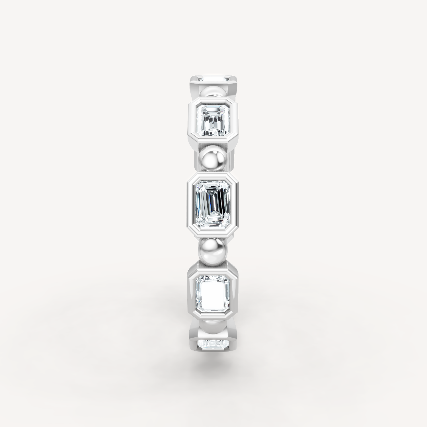 Beaded Bezel Band
