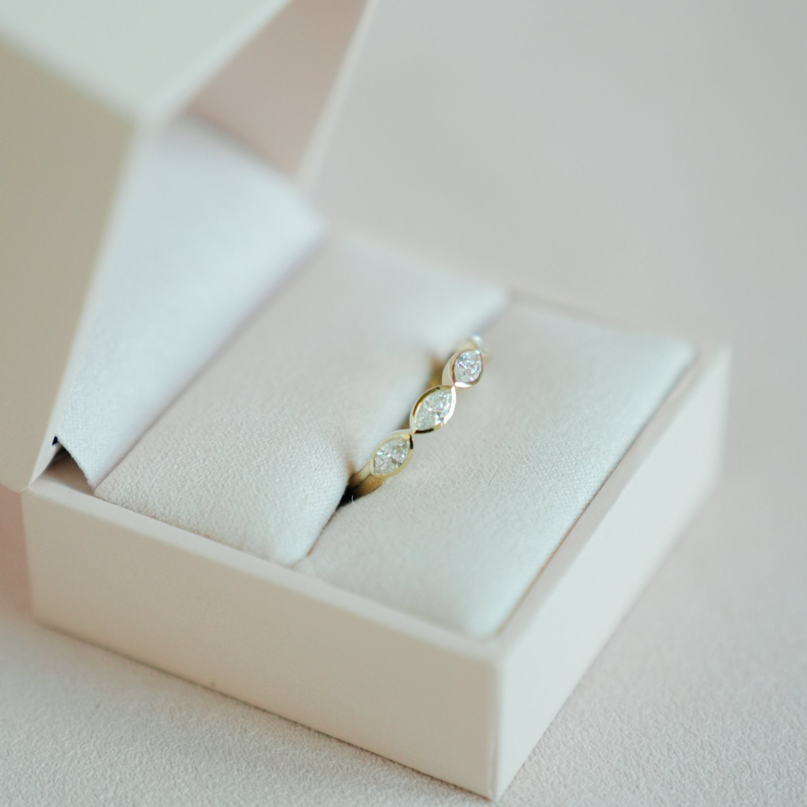 East West Bezel Marquise Band