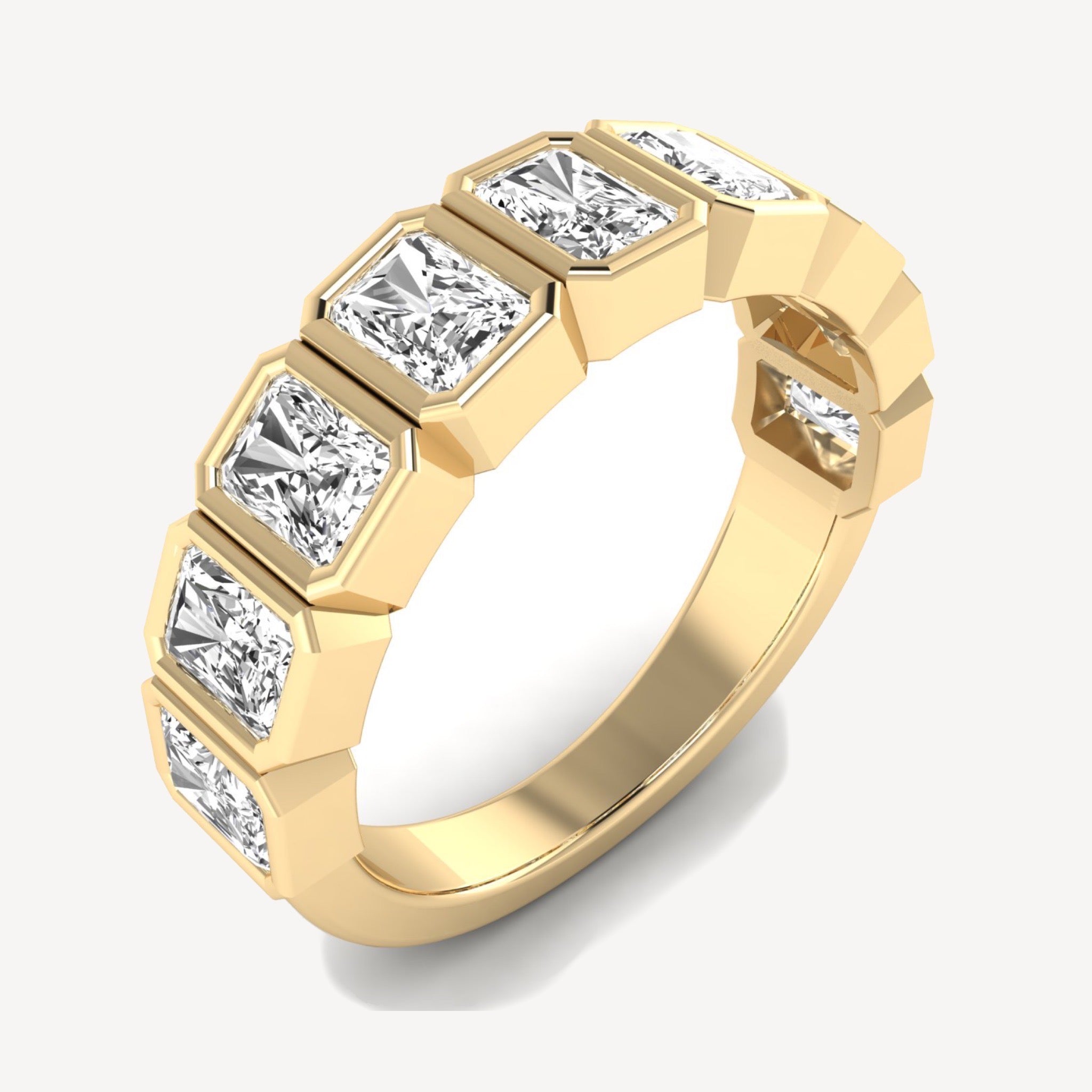 Bezeled Radiant Band