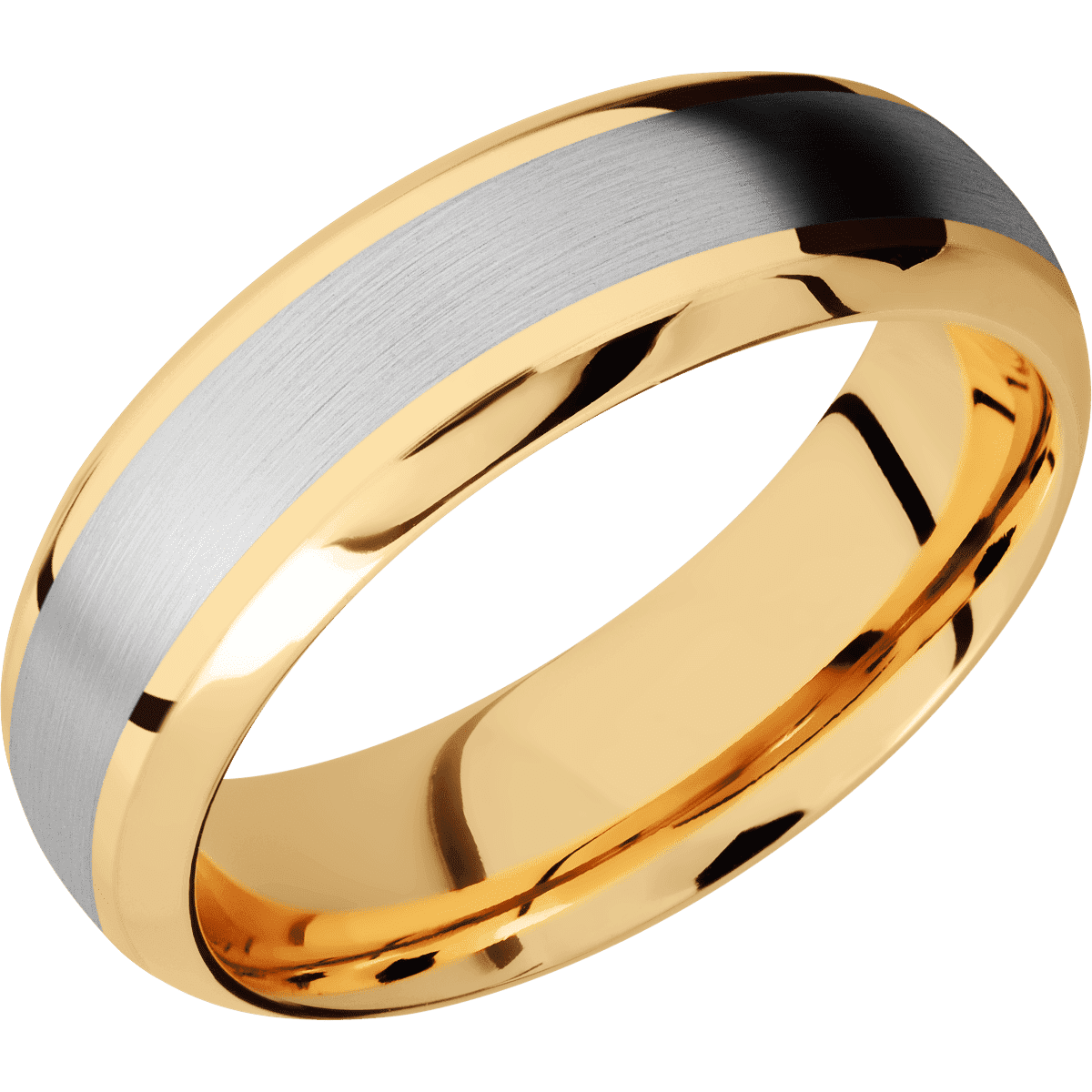 14K Yellow Gold + Polish , Polish Finish