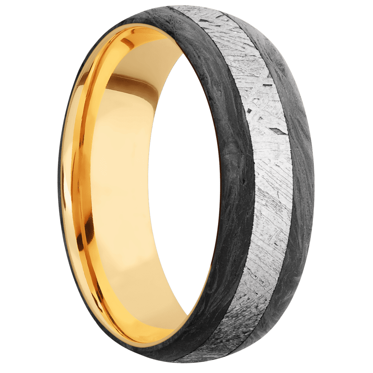 Forged Carbon Fiber + None Finish + 18K Yellow Gold