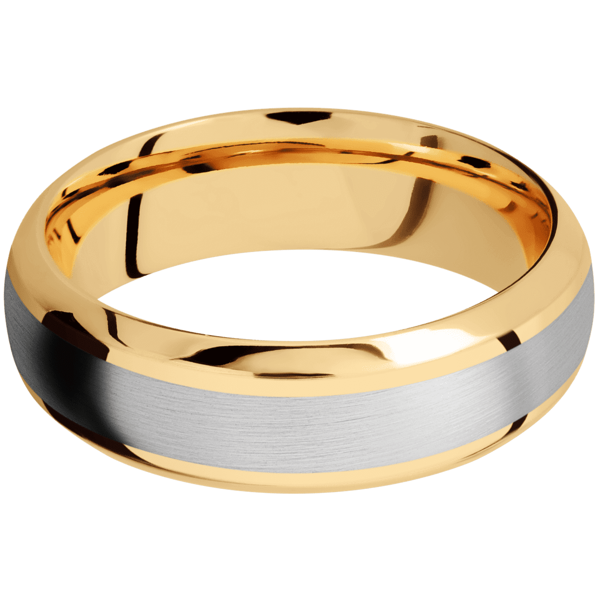 14K Yellow Gold + Polish , Polish Finish