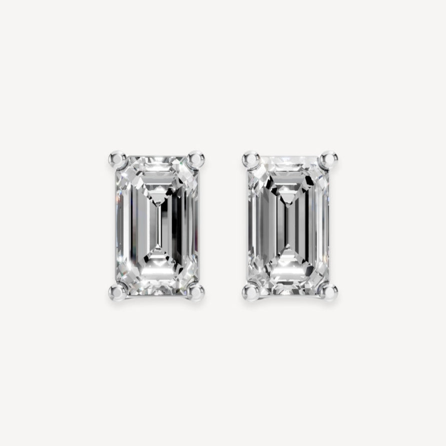 Classic Studs- Emerald