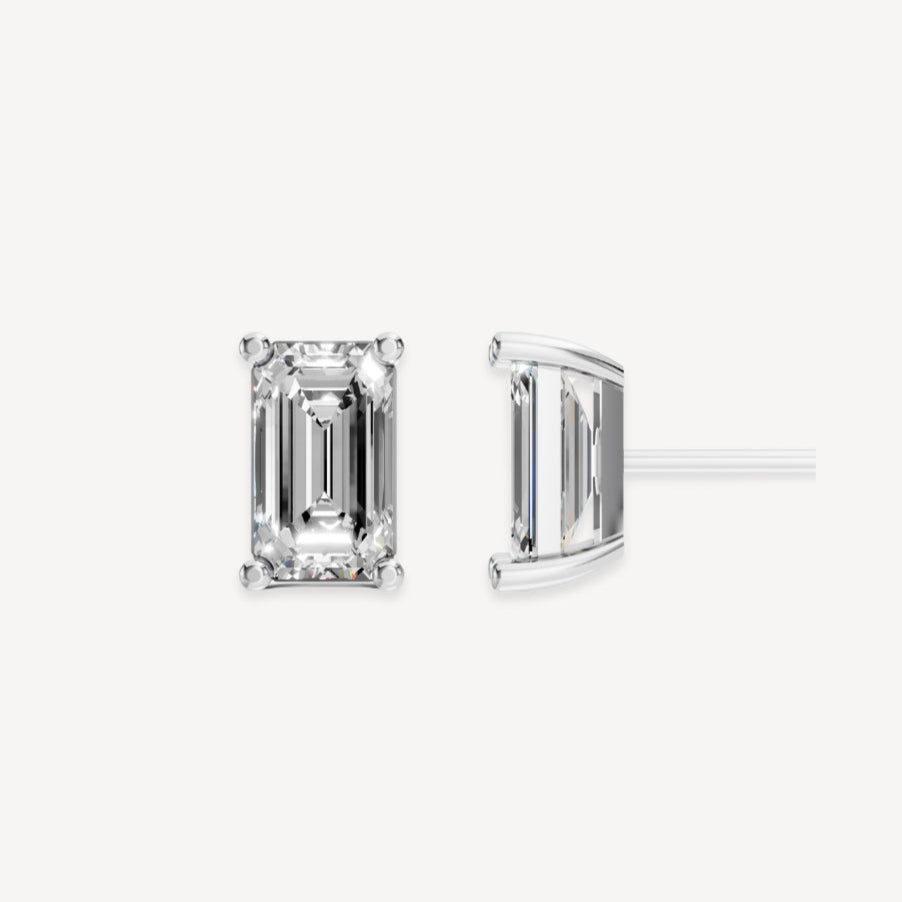 Classic Studs- Emerald