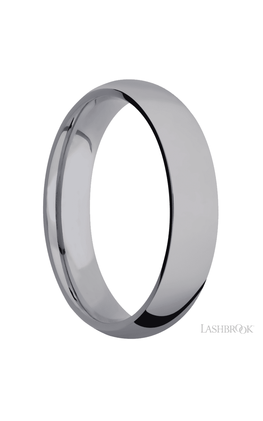 5 mm wide Domed Tantalum band.