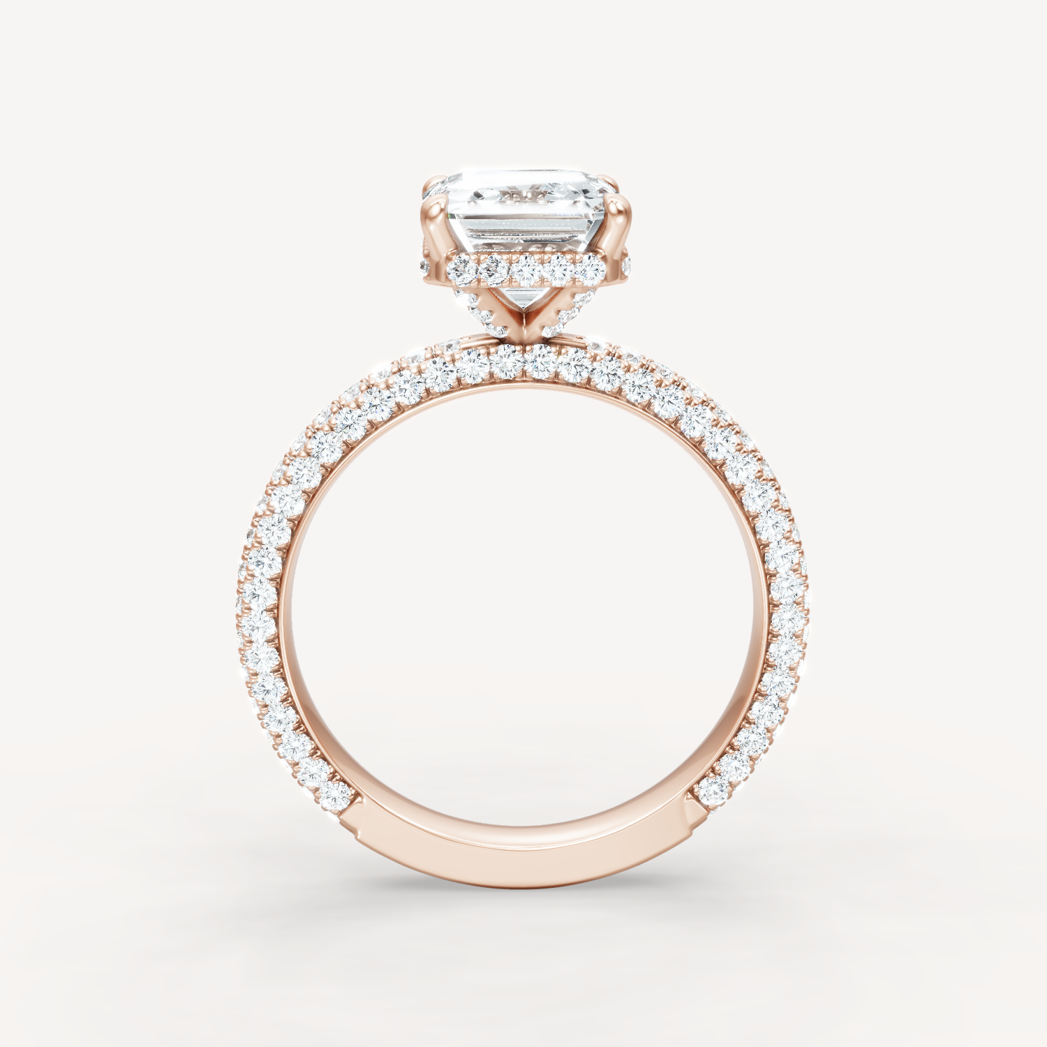 Micro Pave - Asscher