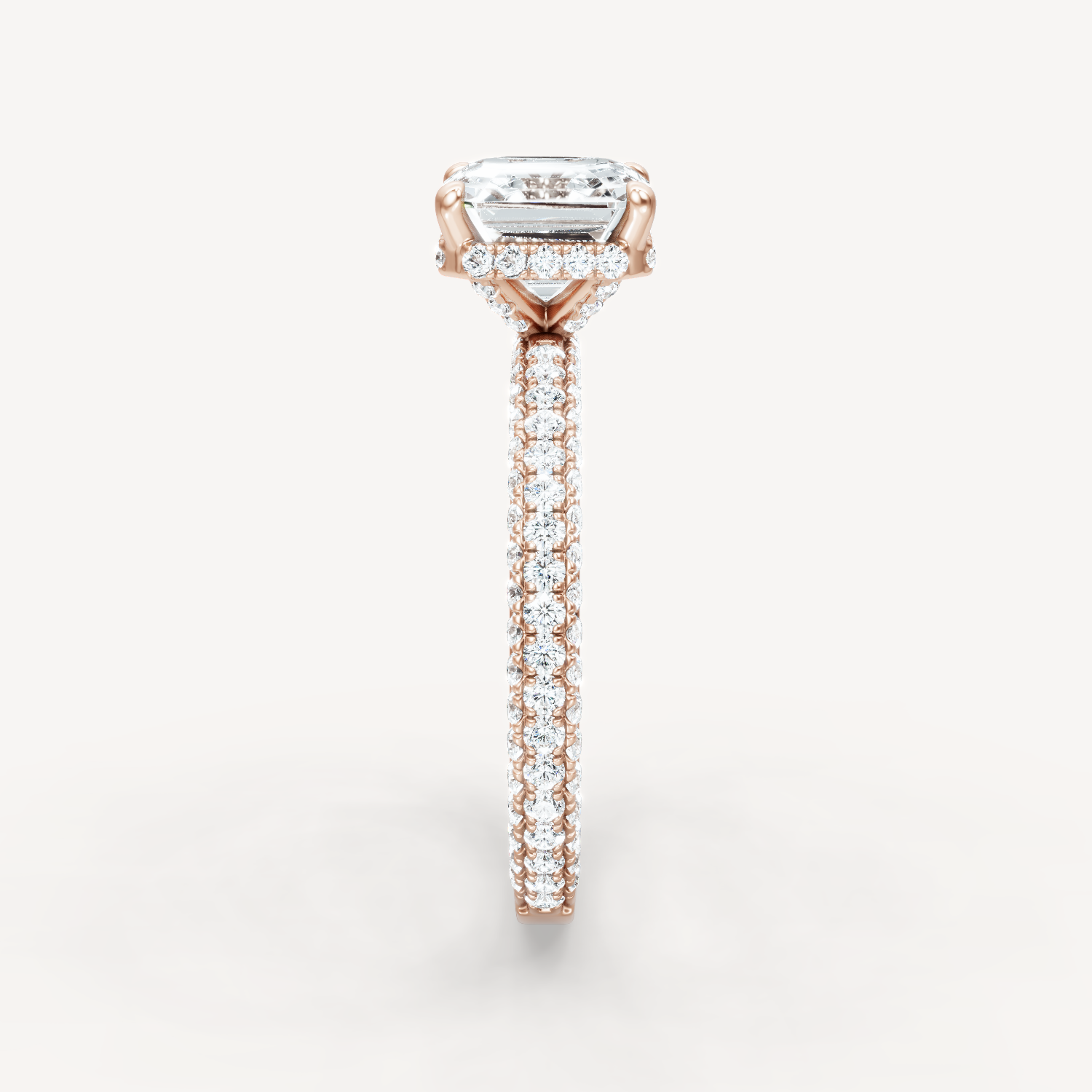 Micro Pave - Asscher