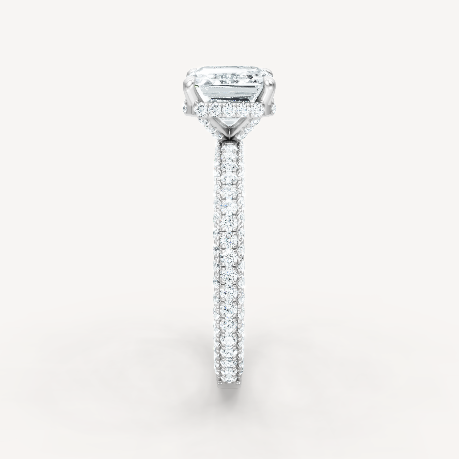 Micro Pave - Asscher