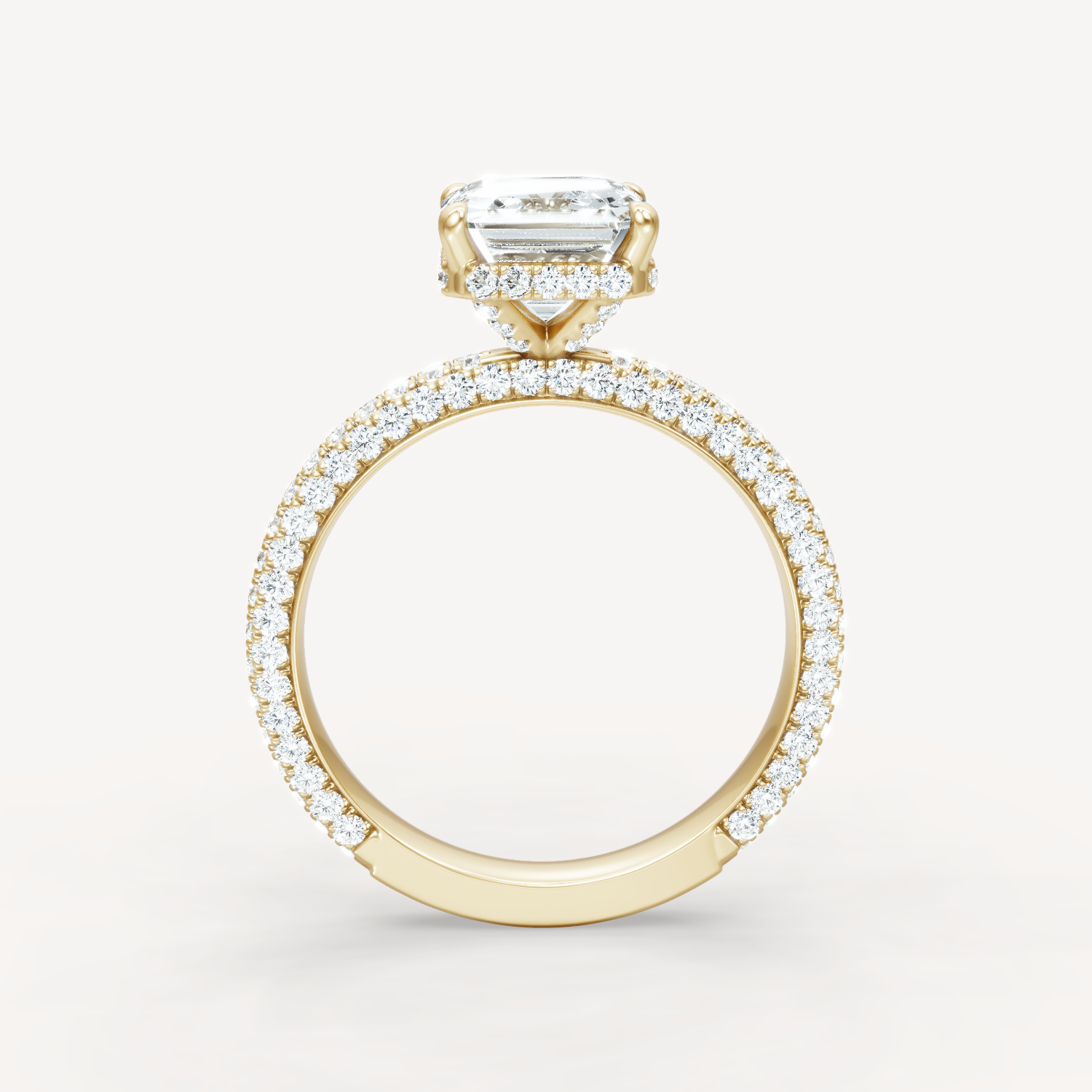 Micro Pave - Asscher