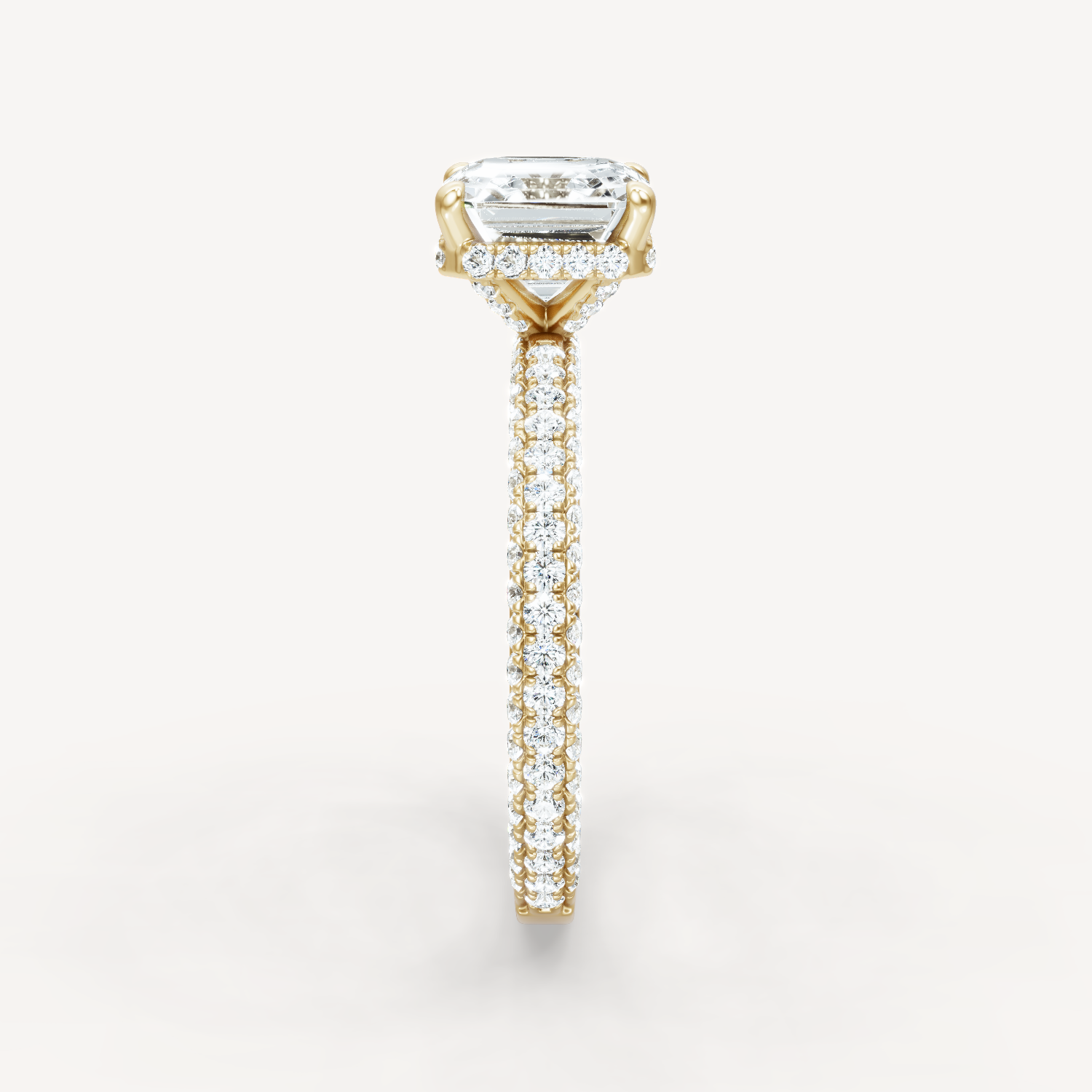 Micro Pave - Asscher