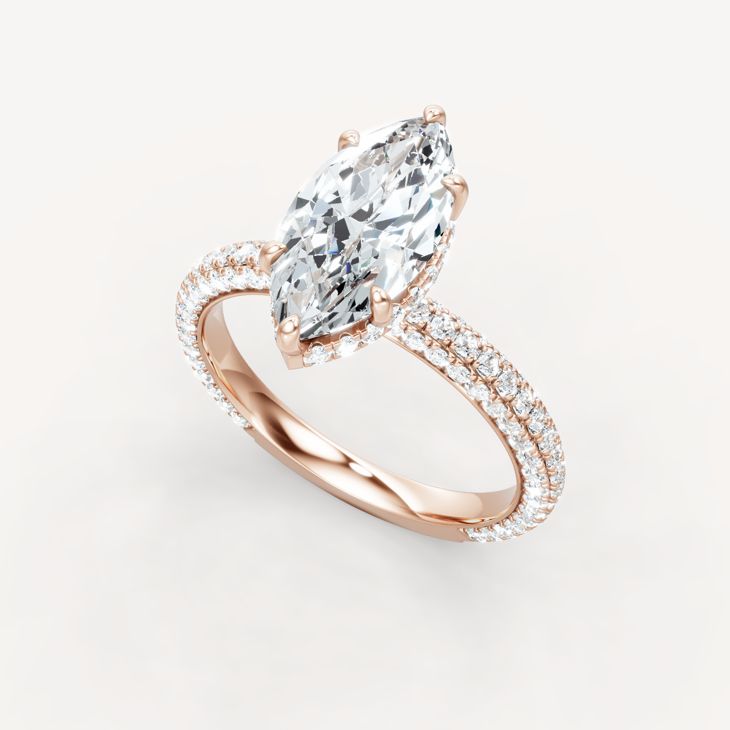 Micro Pave - Marquise