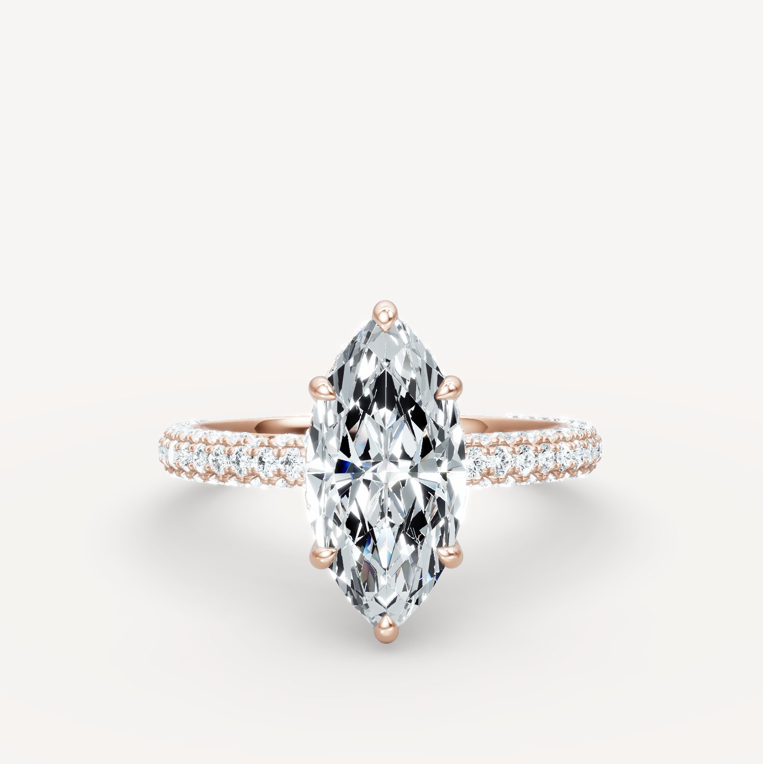 Micro Pave - Marquise