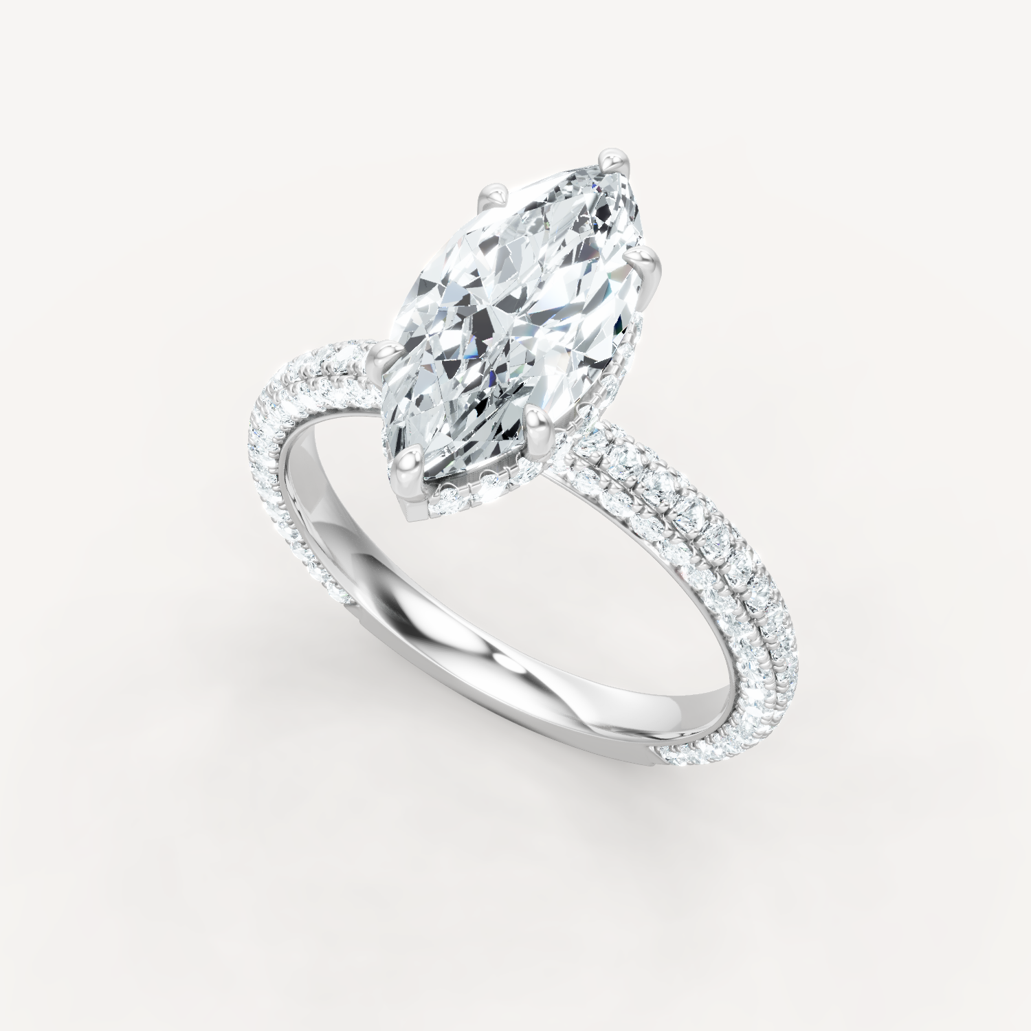 Micro Pave - Marquise