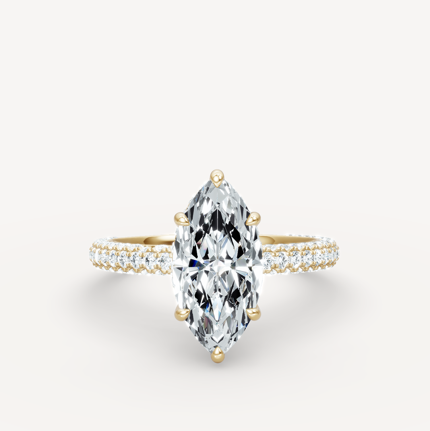 Micro Pave - Marquise