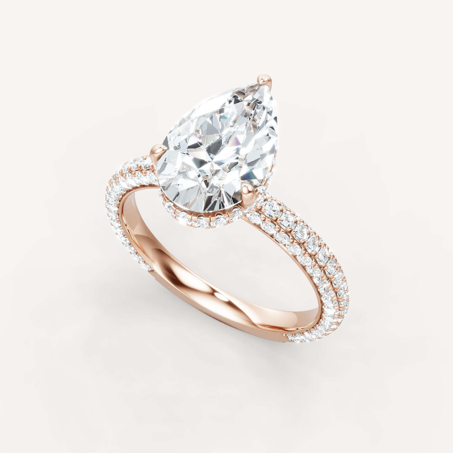 Micro Pave - Pear