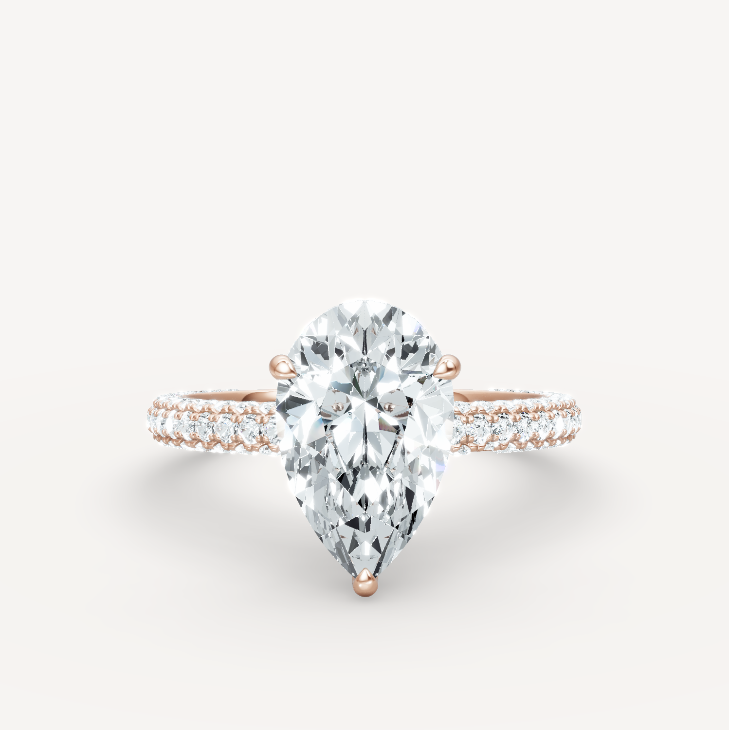 Micro Pave - Pear