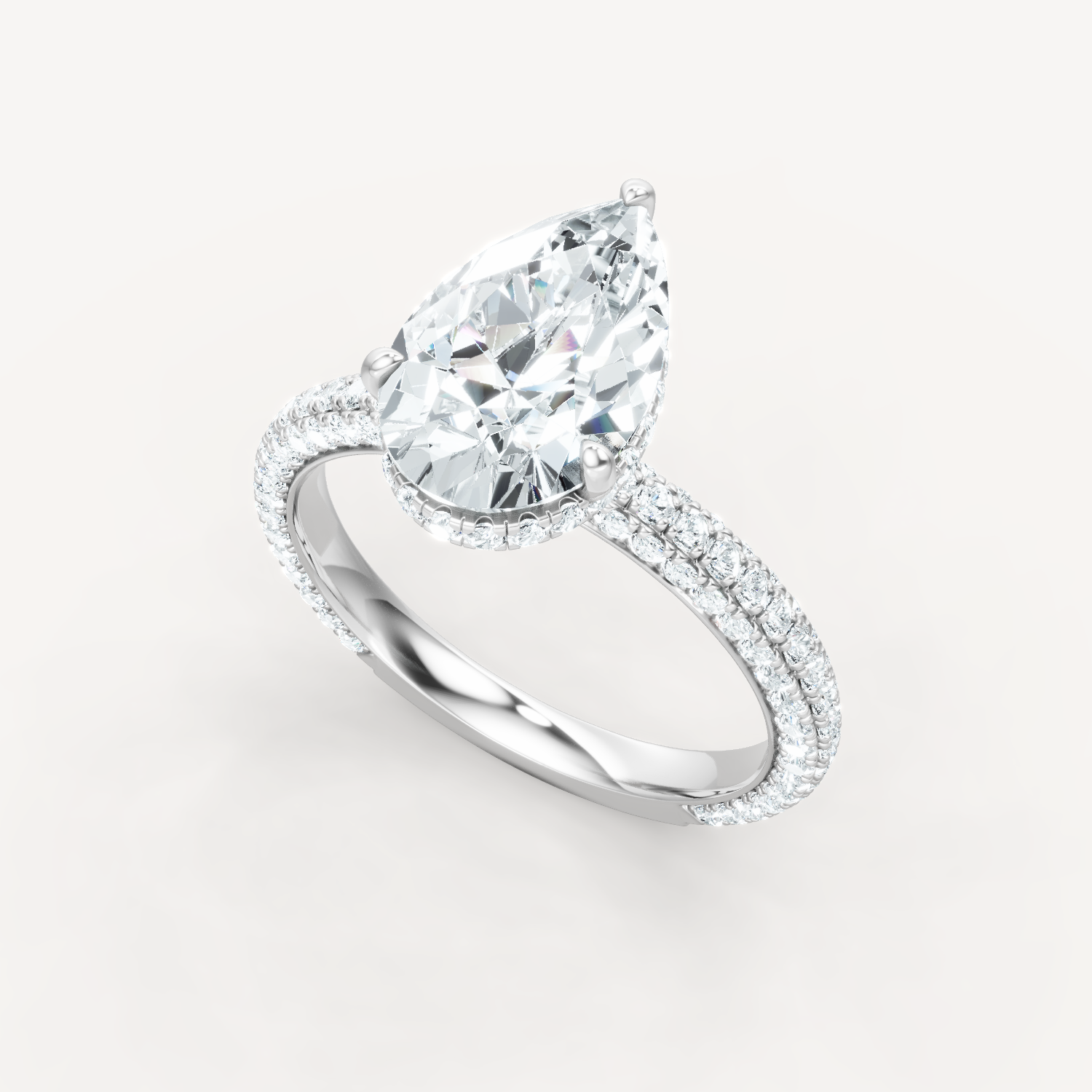 Micro Pave - Pear