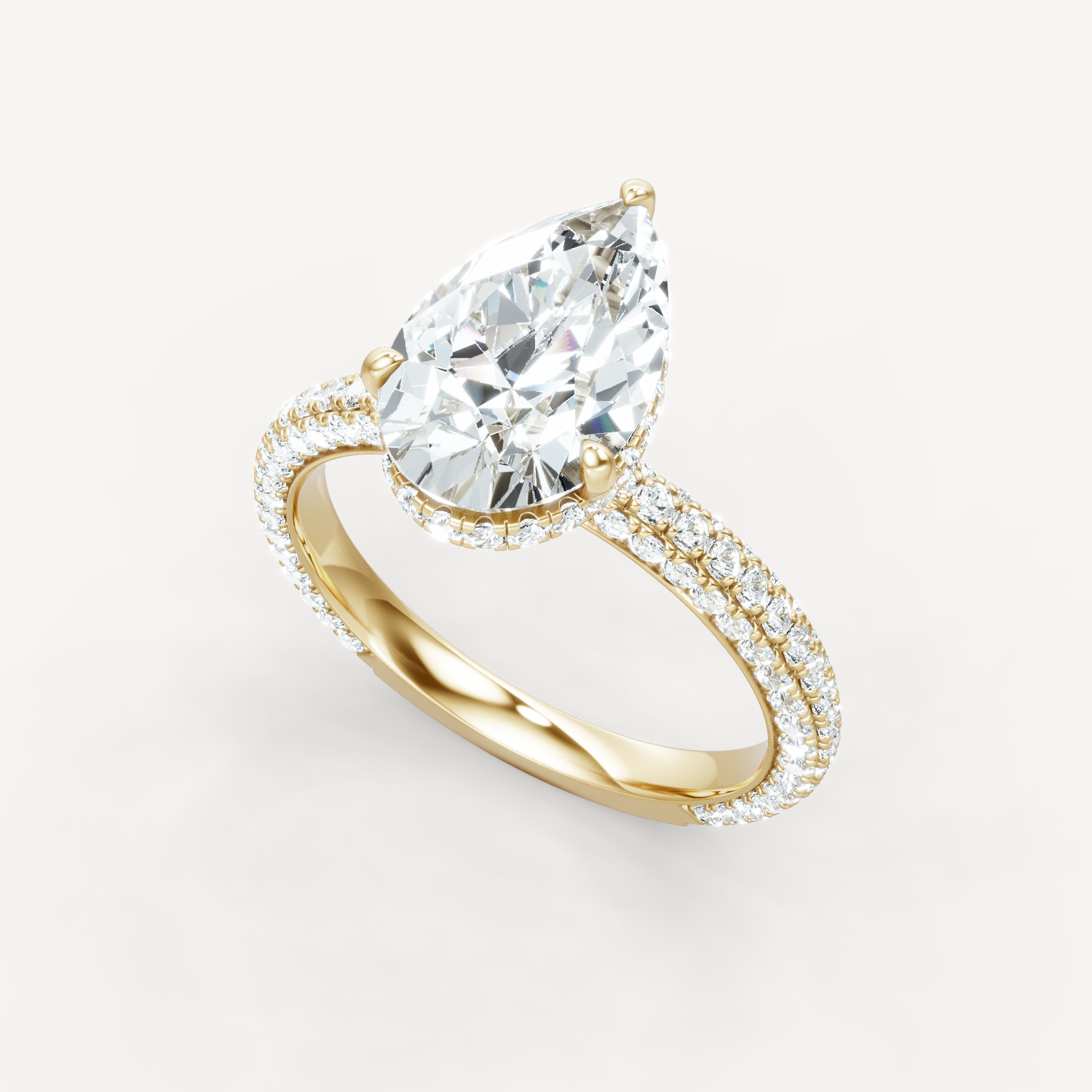 Micro Pave - Pear