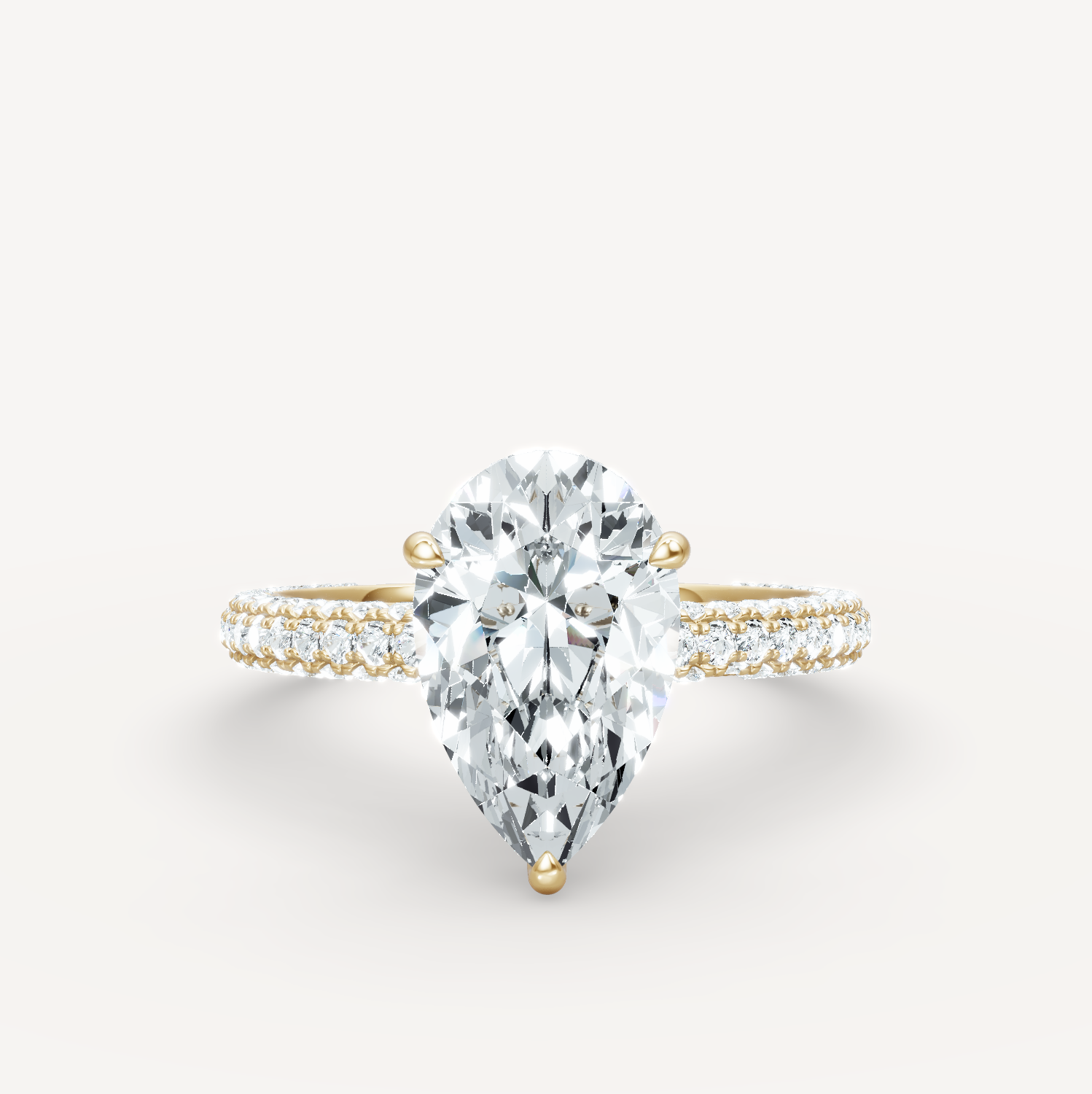 Micro Pave - Pear