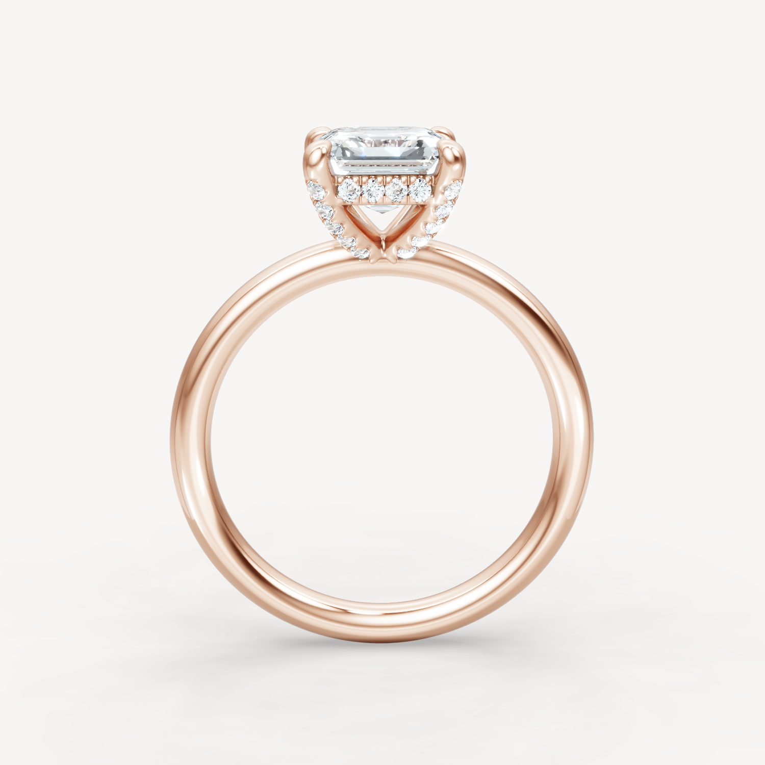 The Charm Prongs - Asscher