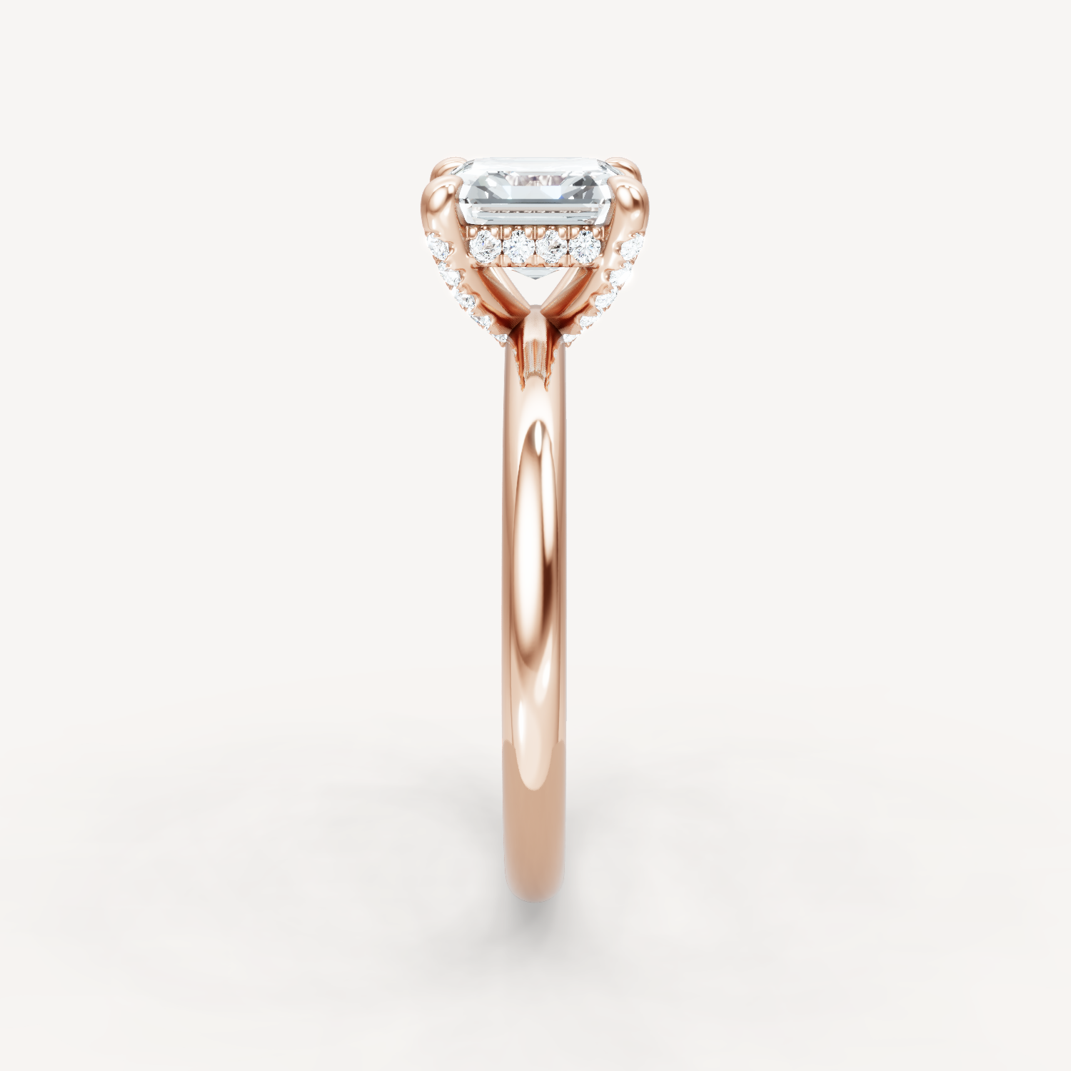 The Charm Prongs - Asscher