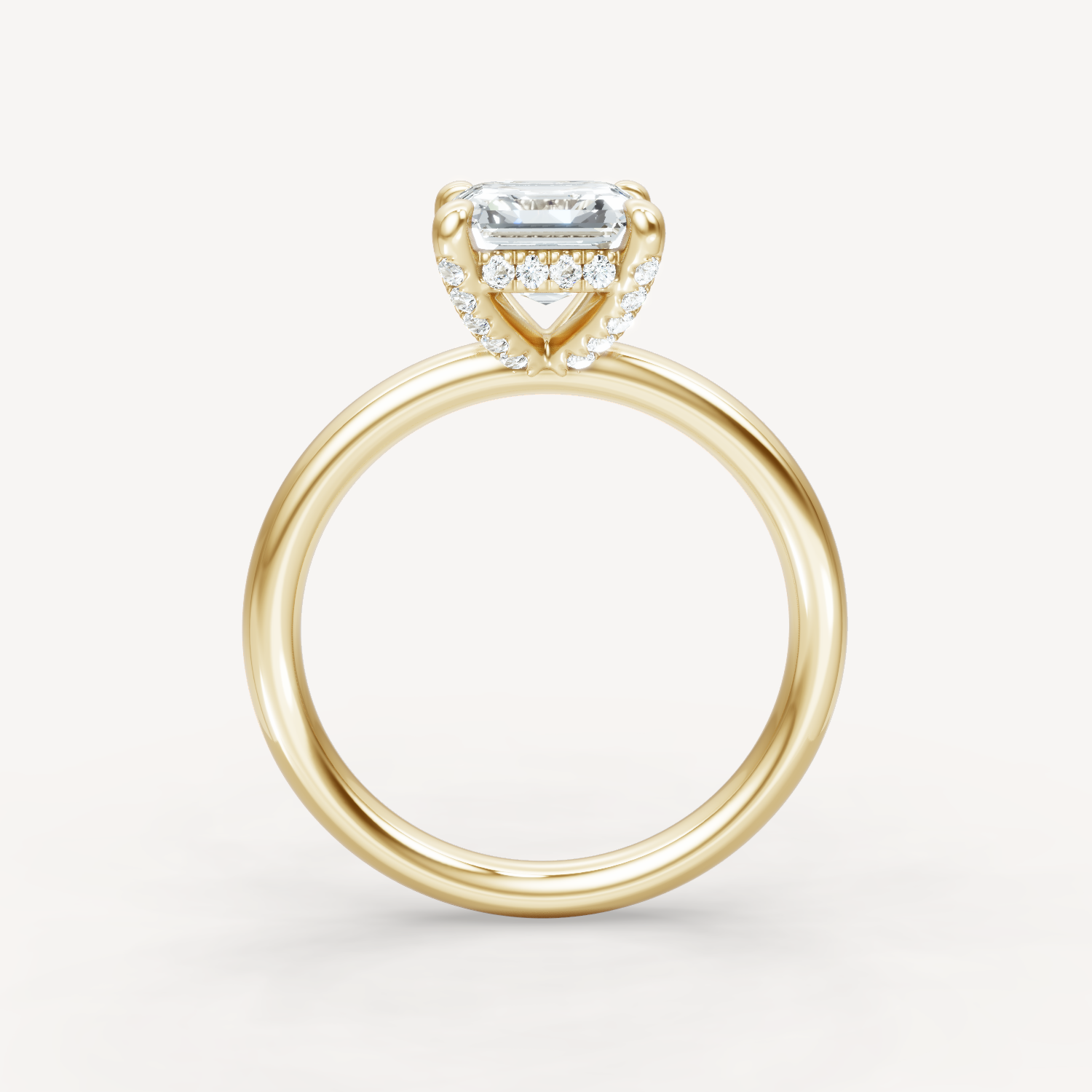 The Charm Prongs - Asscher