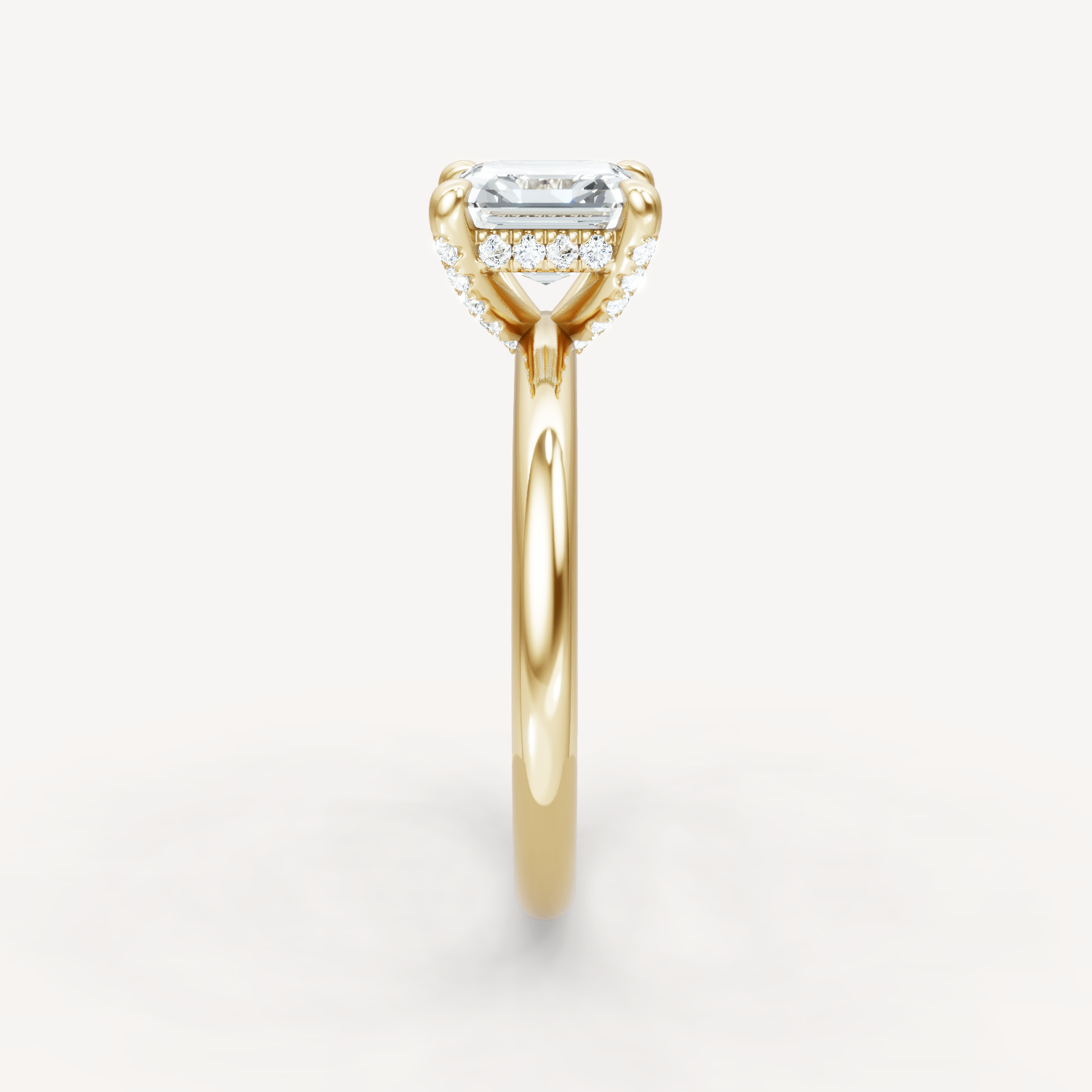 The Charm Prongs - Asscher