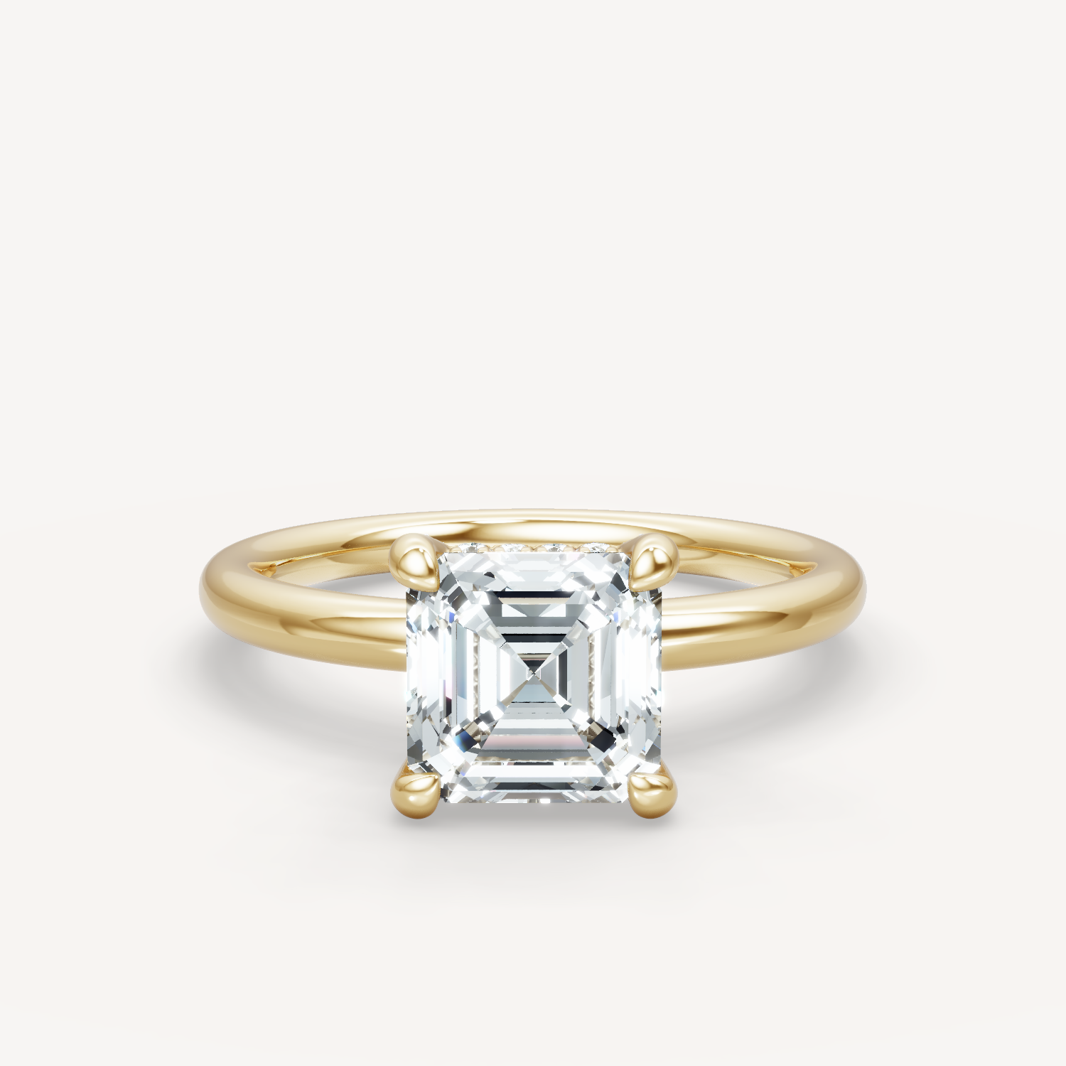 The Charm Prongs - Asscher