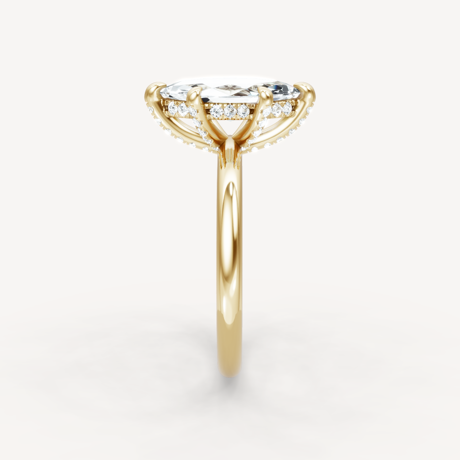 The Charm Prongs - Marquise