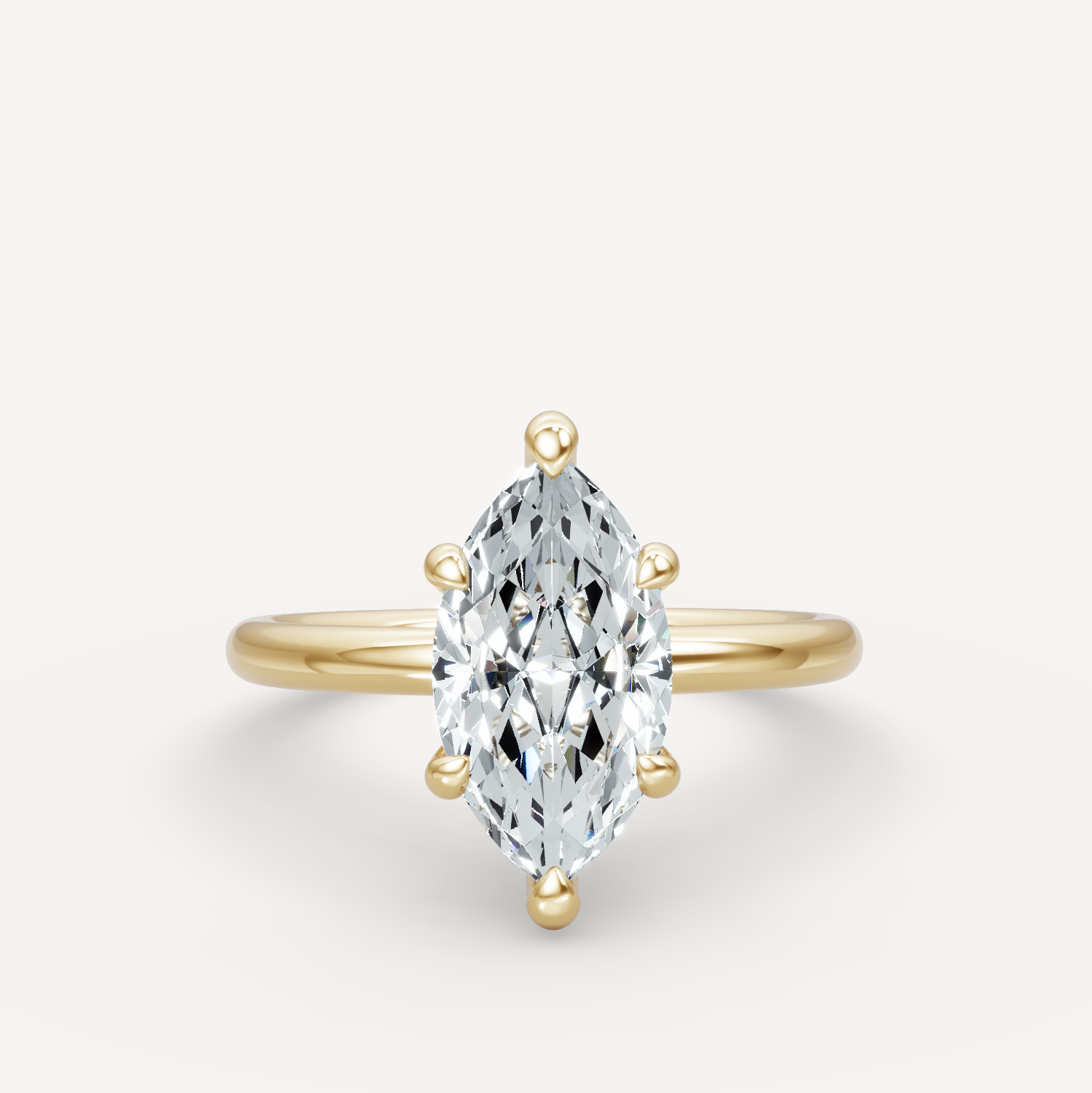 The Charm Prongs - Marquise