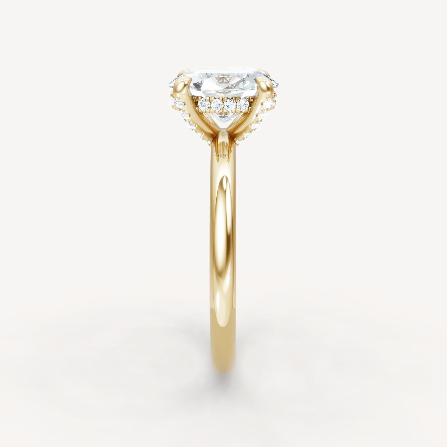 The Charm Prongs - Oval