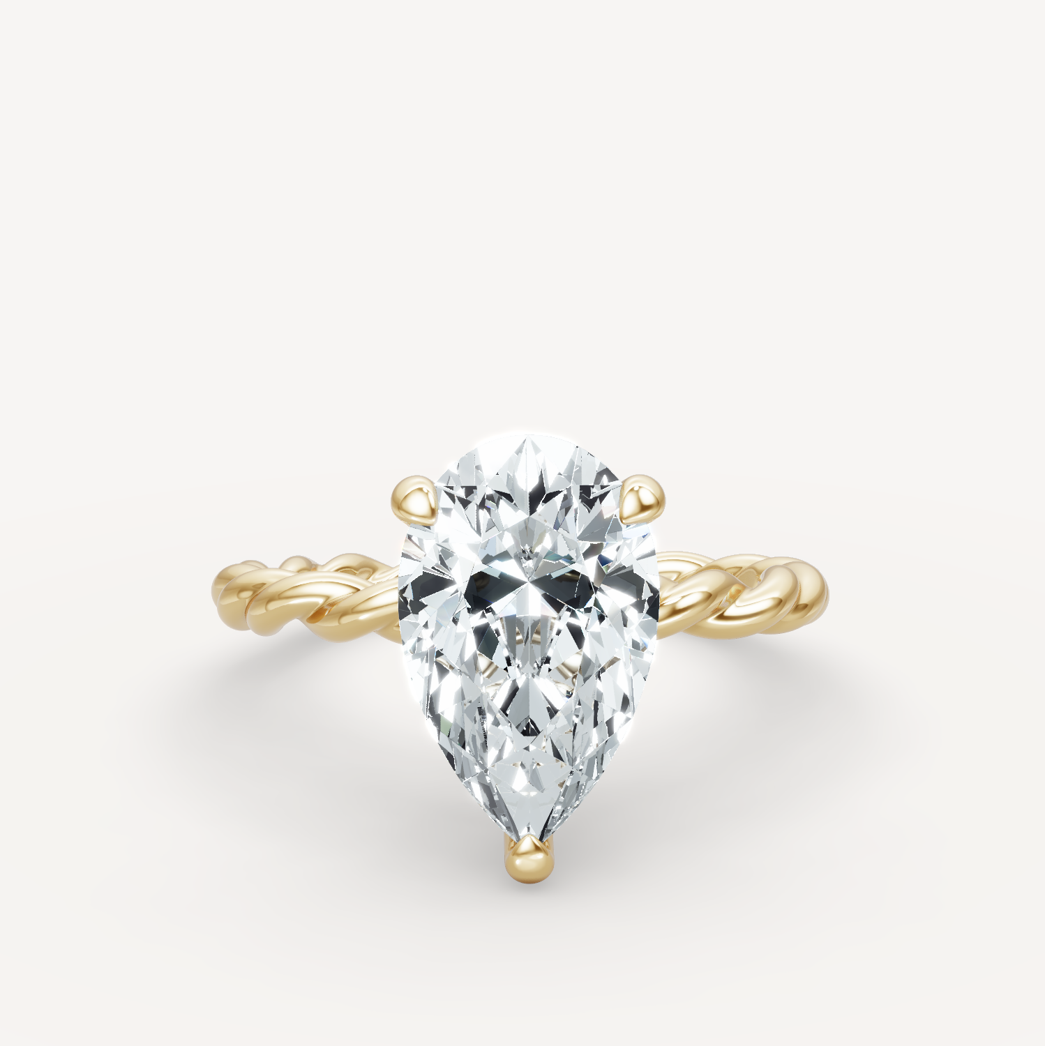 Hidden Halo Twist - Pear