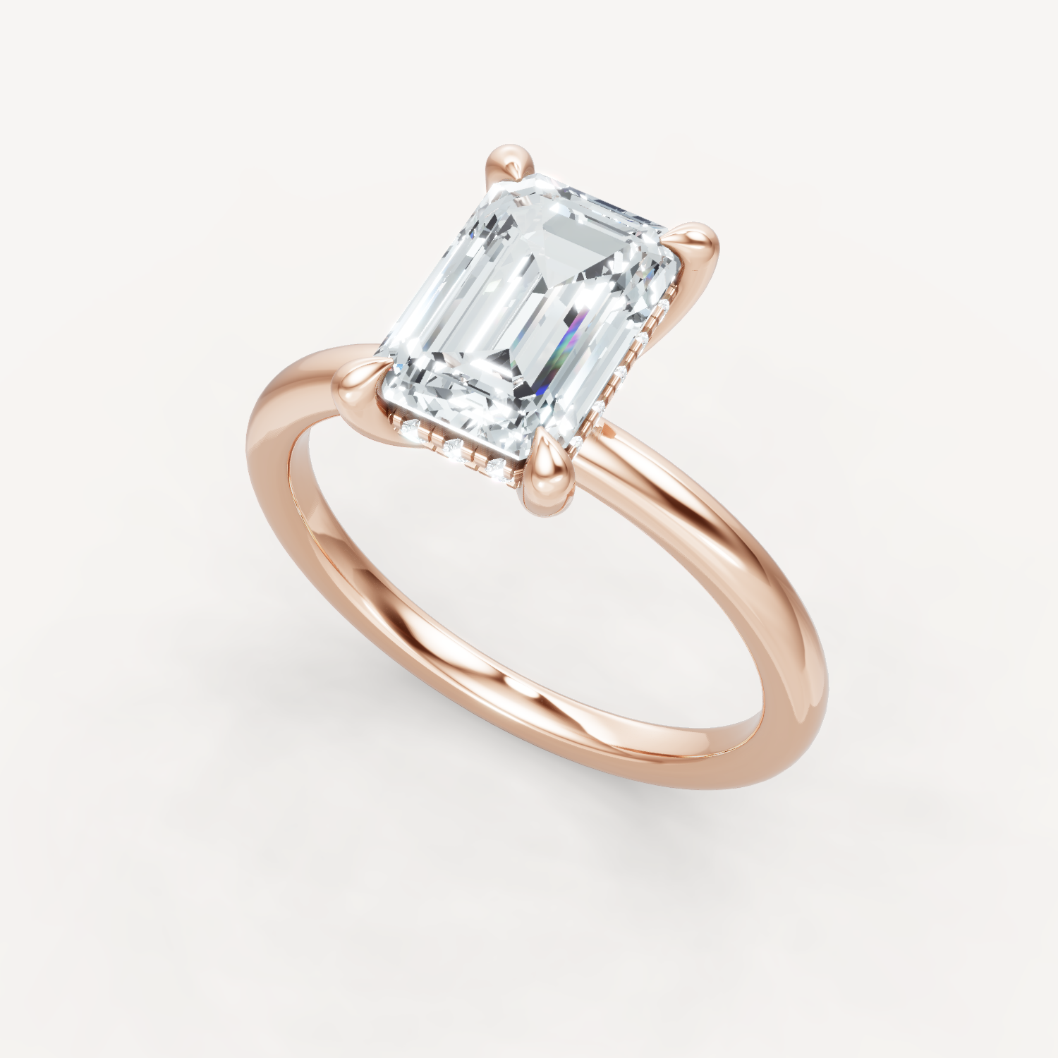 The Jasmine - Emerald - Hidden Halo