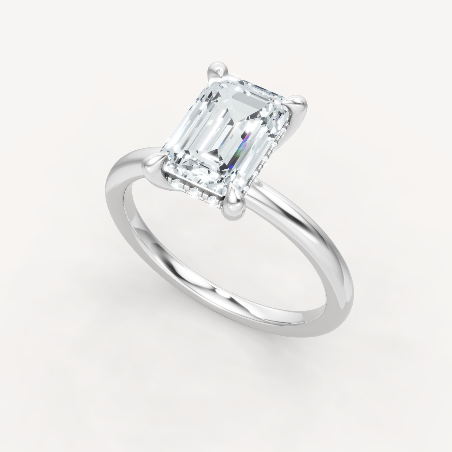 The Jasmine - Emerald - Hidden Halo
