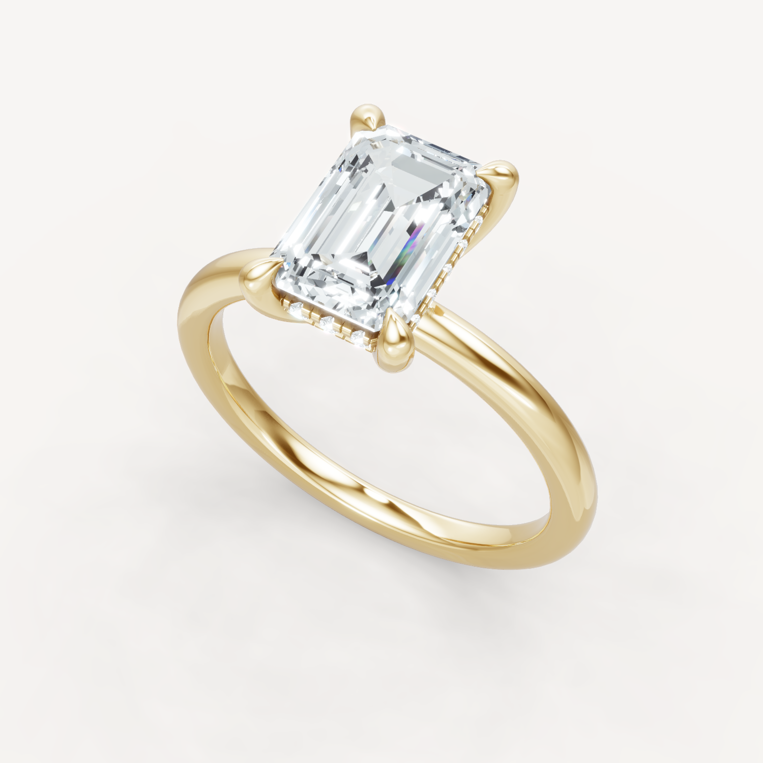 The Jasmine - Emerald - Hidden Halo