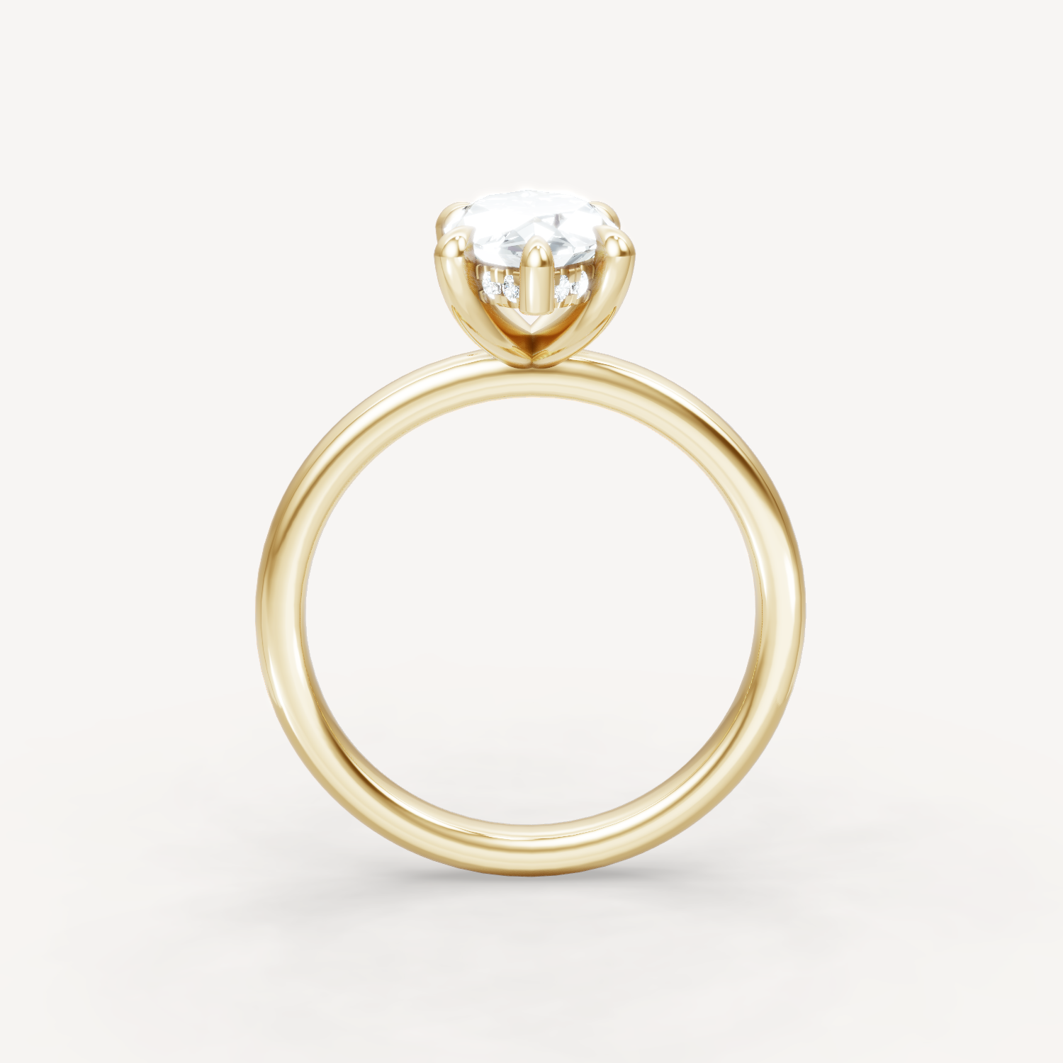 The Jasmine - Marquise - Hidden Halo