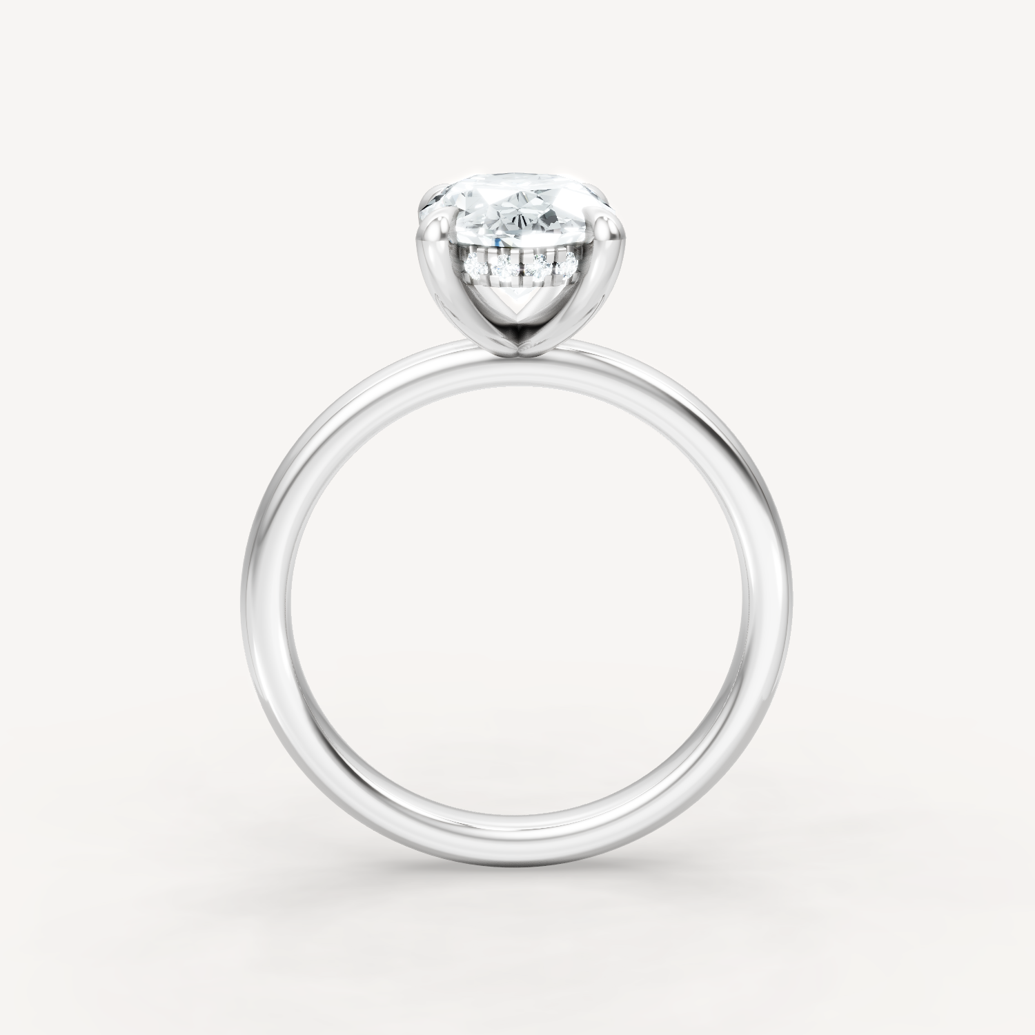 The Jasmine - Oval - Hidden Halo