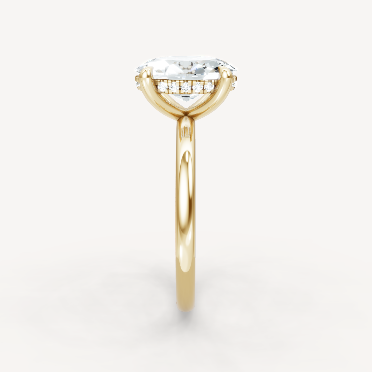 The Jasmine - Oval - Hidden Halo
