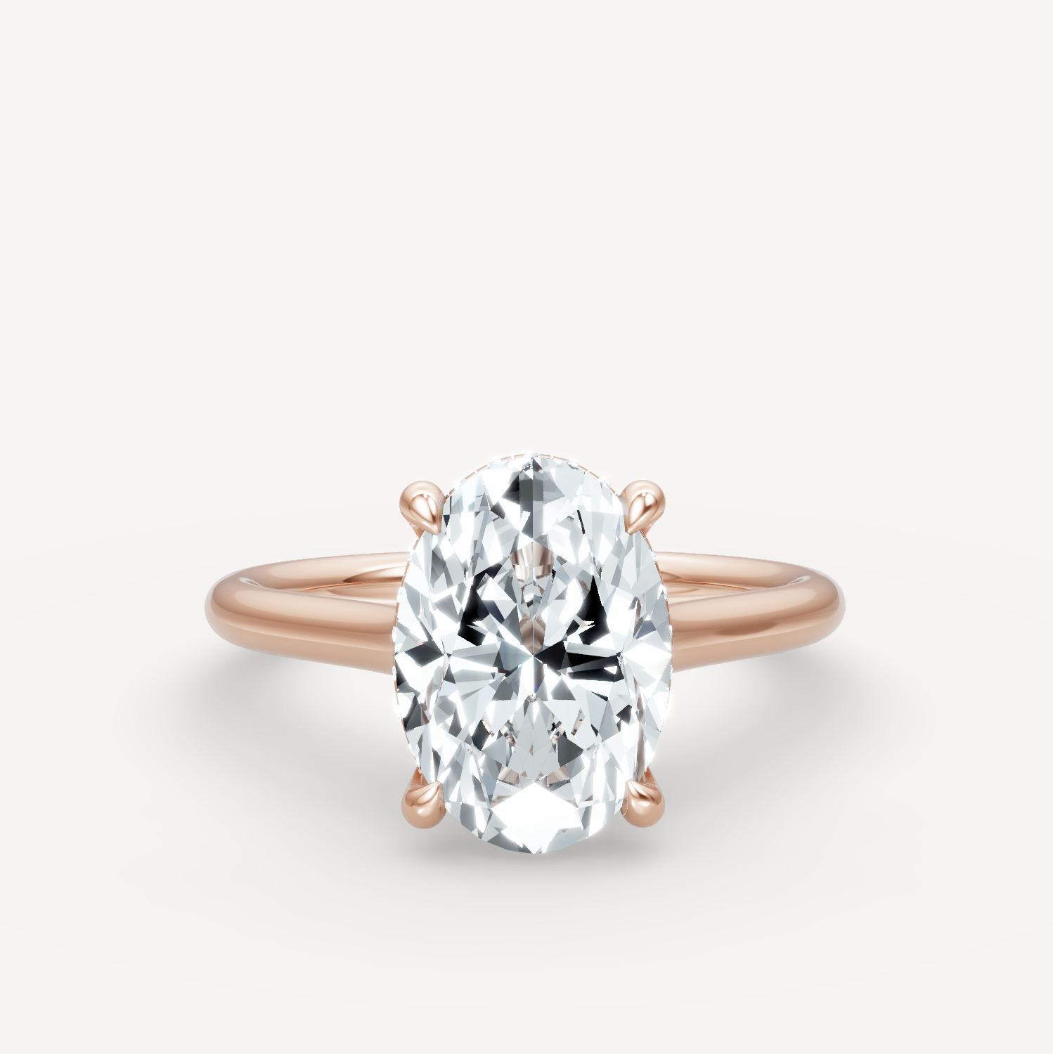 The Magnolia - Oval - Hidden Halo