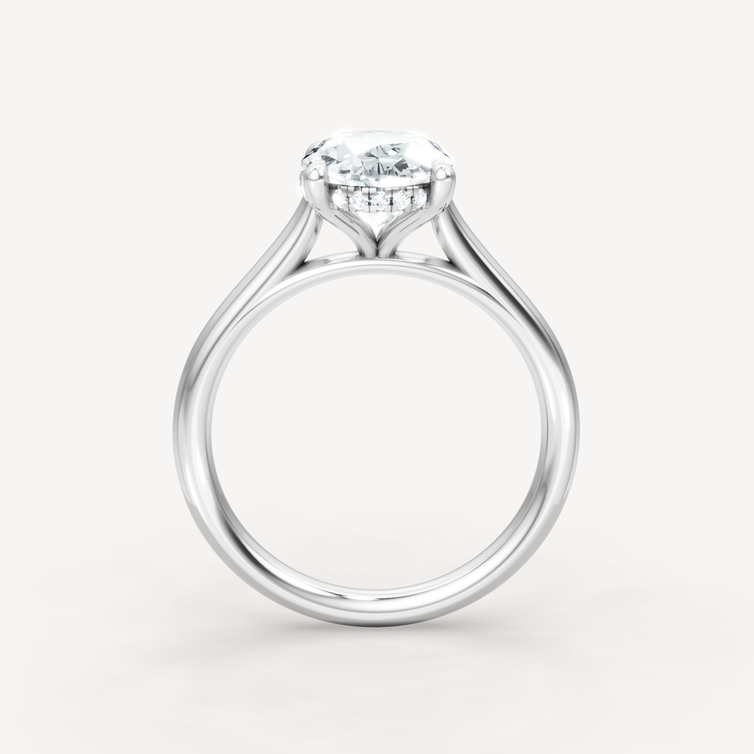 The Magnolia - Oval - Hidden Halo